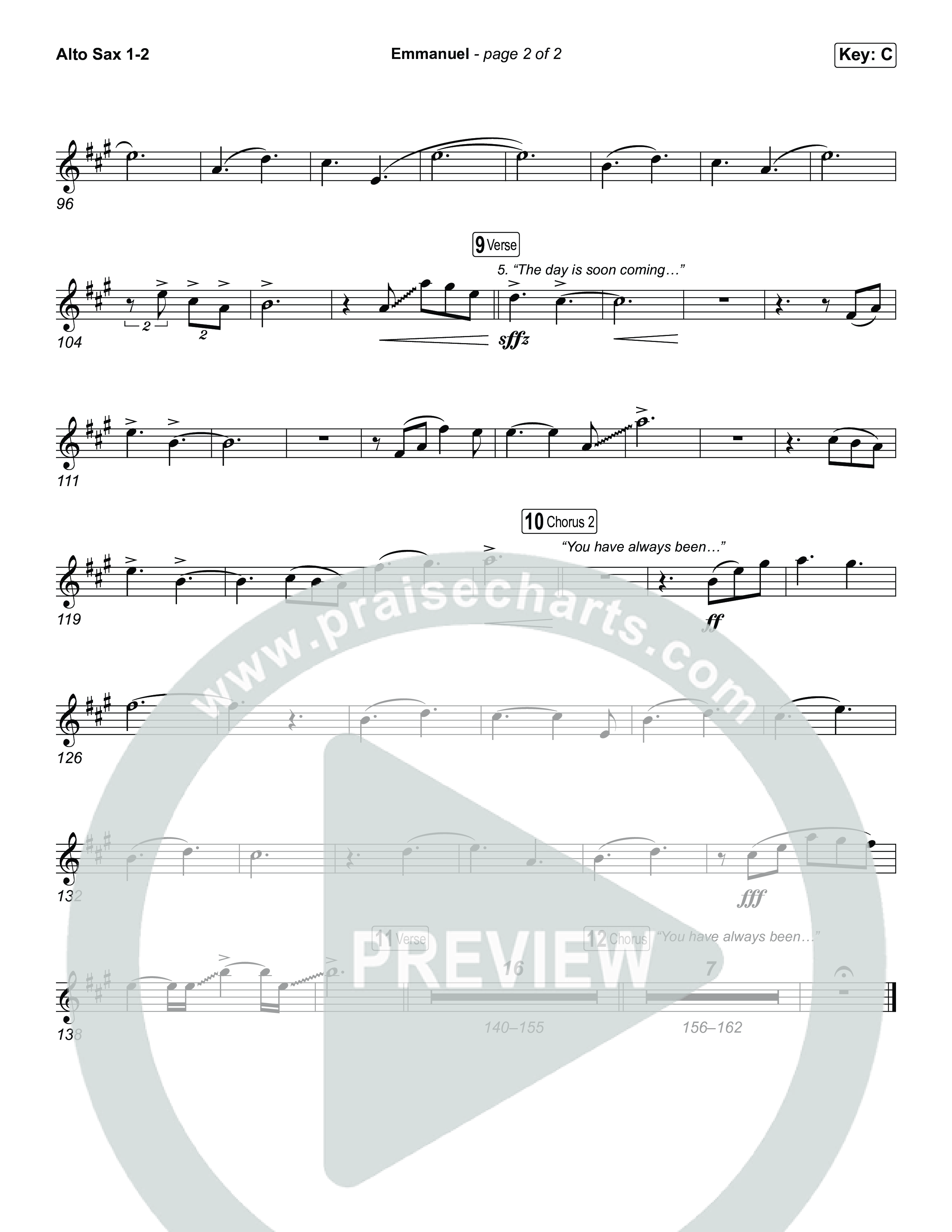 Emmanuel (Live) Sax Pack (Charity Gayle / Ryan Kennedy)