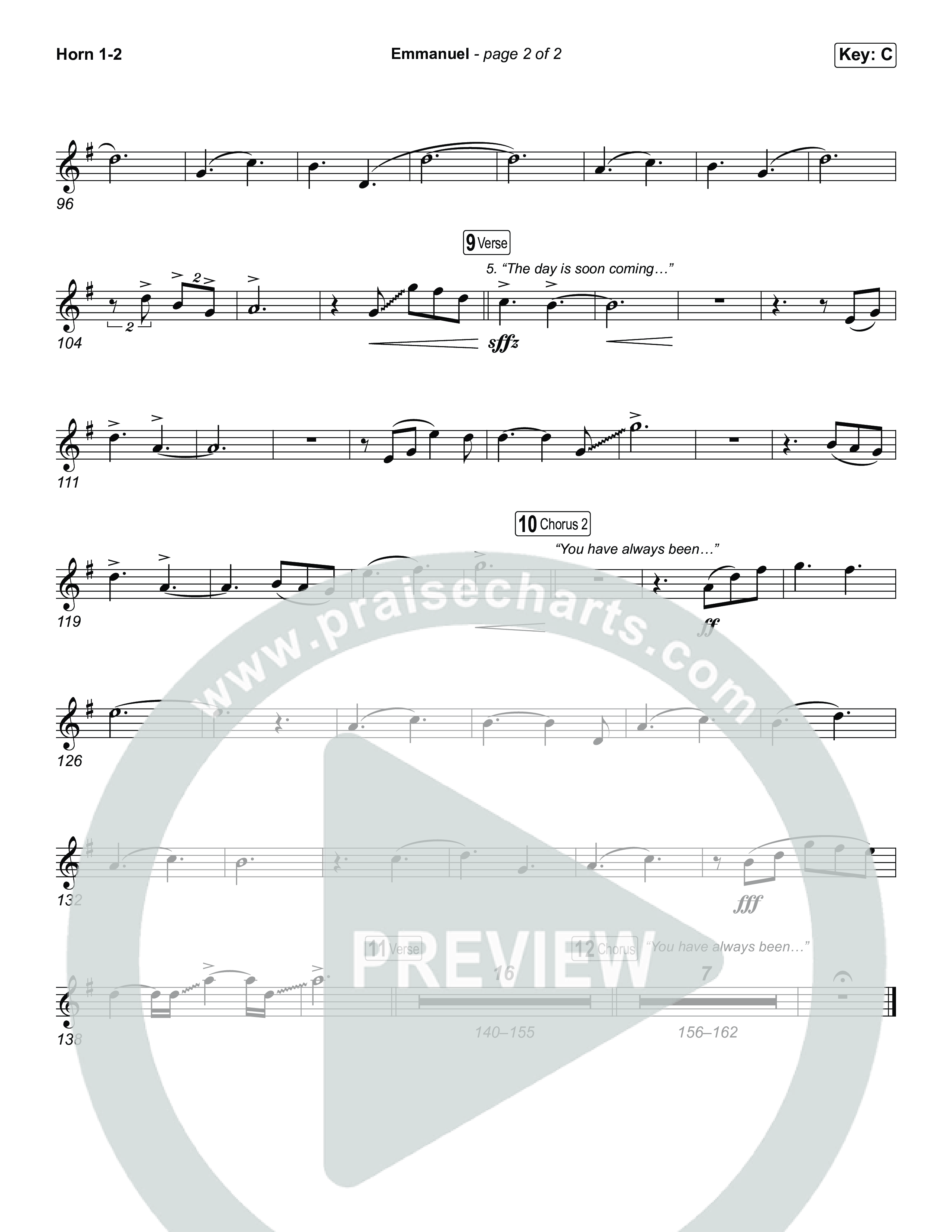 Emmanuel (Live) Brass Pack (Charity Gayle / Ryan Kennedy)