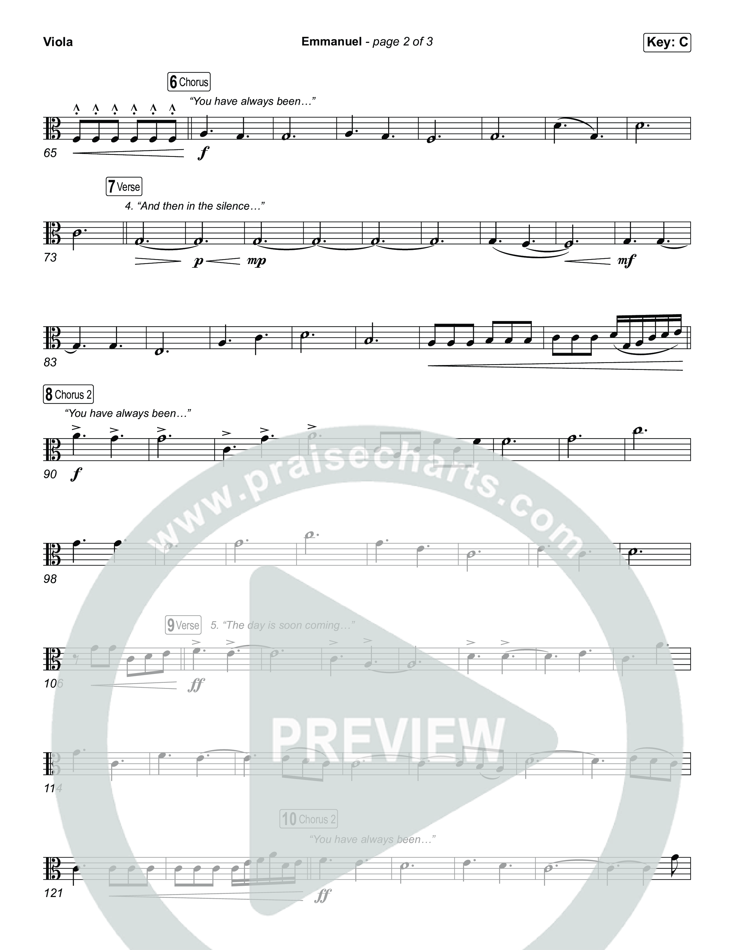 Emmanuel (Live) Viola (Charity Gayle / Ryan Kennedy)