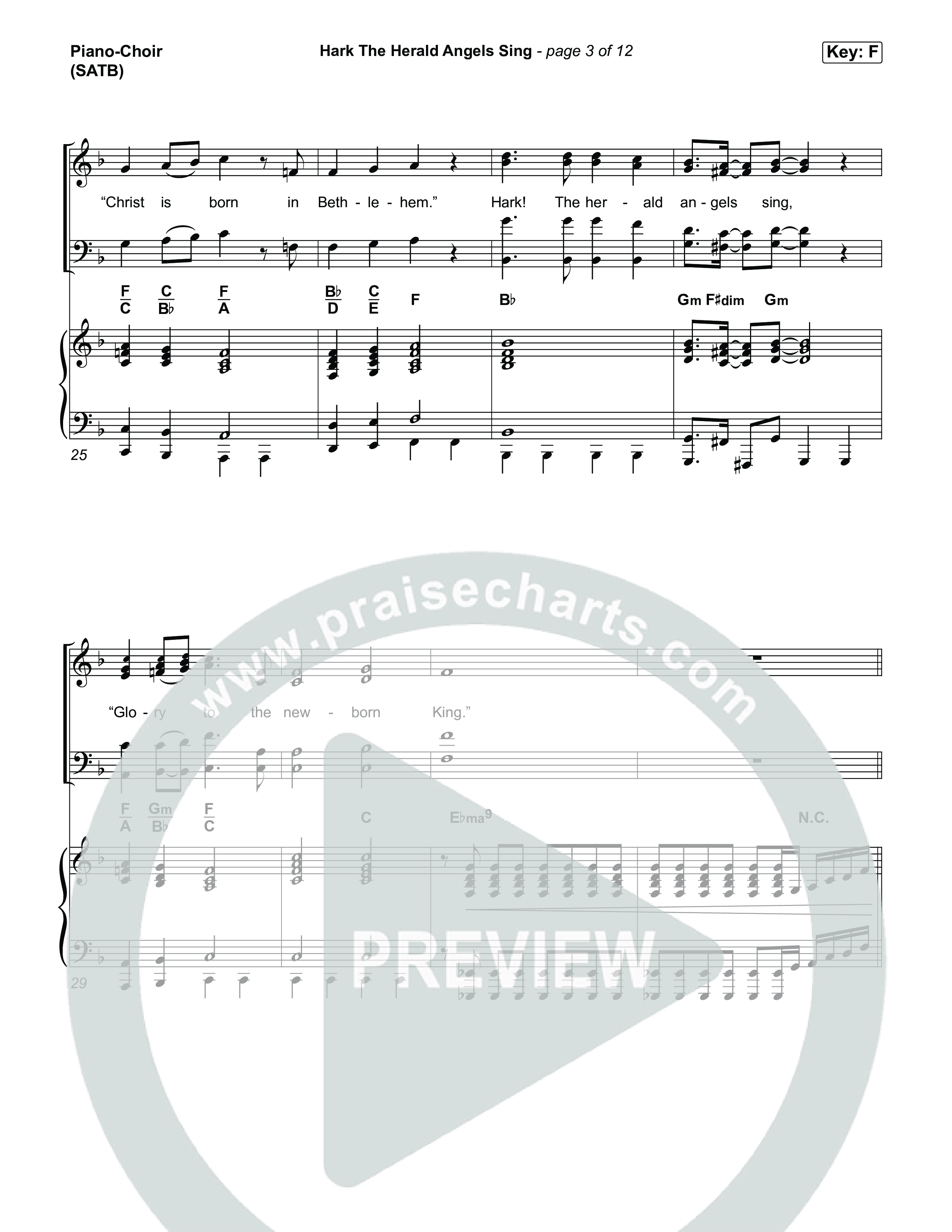 Hark The Herald Angels Sing Piano/Vocal Pack (Charity Gayle)