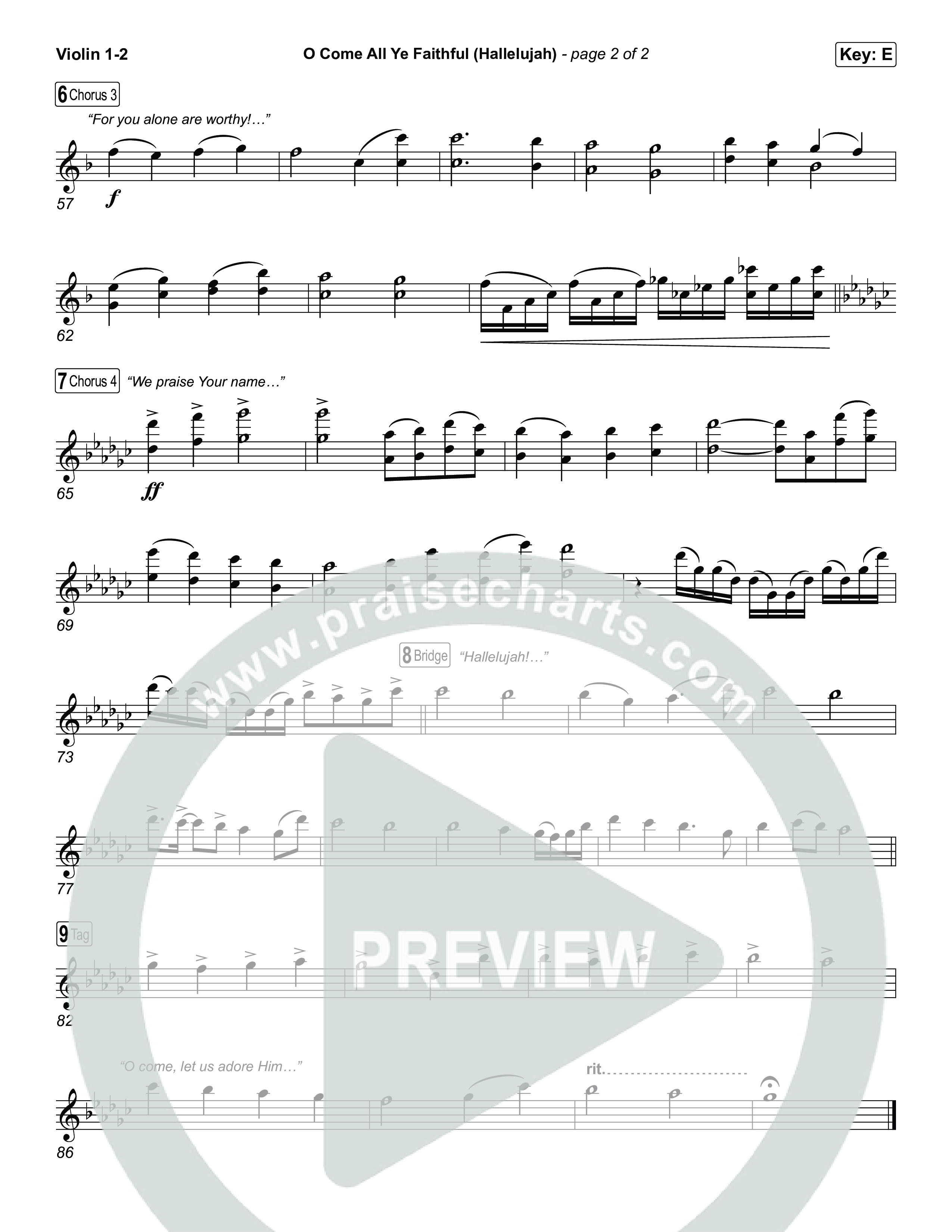 O Come All Ye Faithful (Hallelujah) String Pack (Charity Gayle)