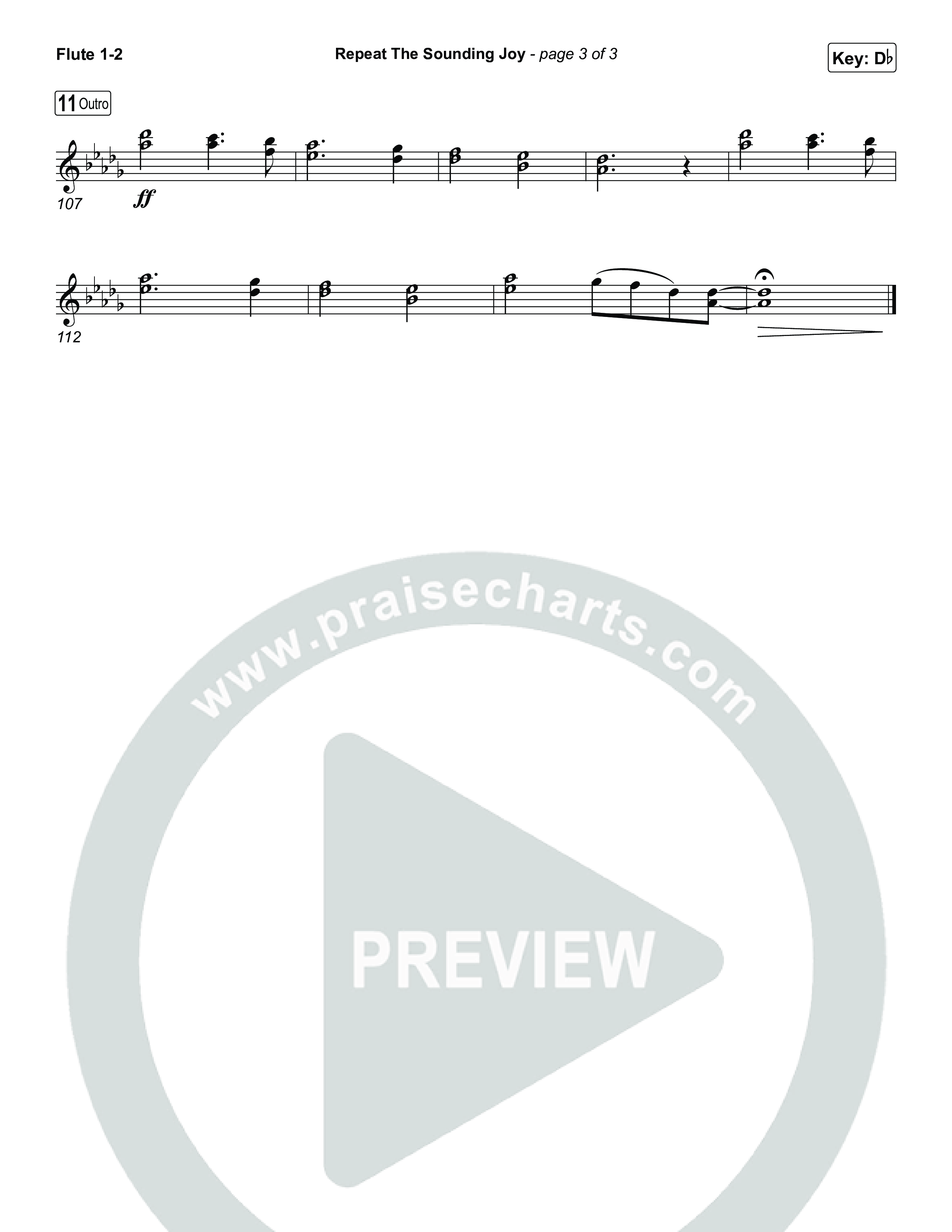Repeat The Sounding Joy Wind Pack (Charity Gayle)