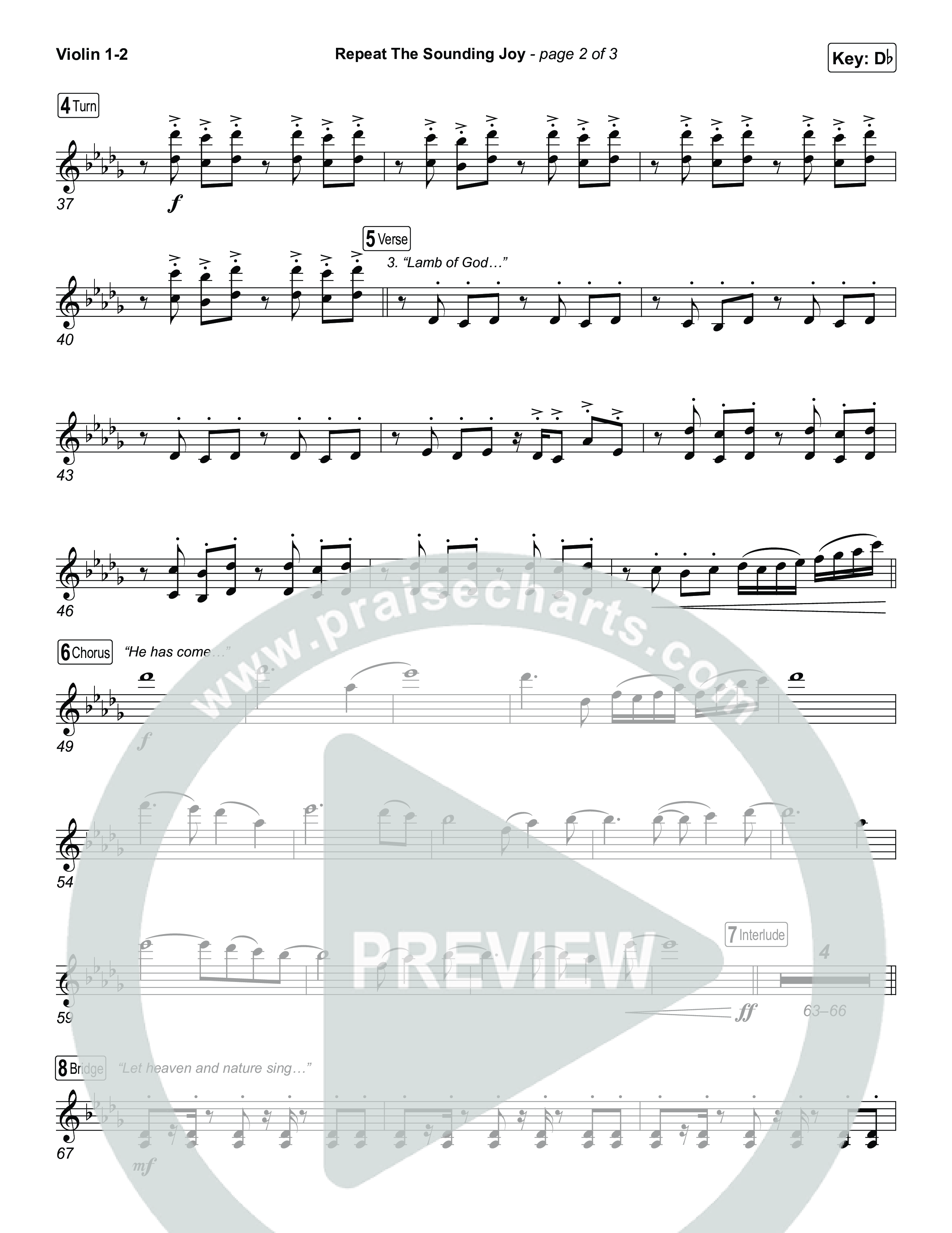 Repeat The Sounding Joy String Pack (Charity Gayle)