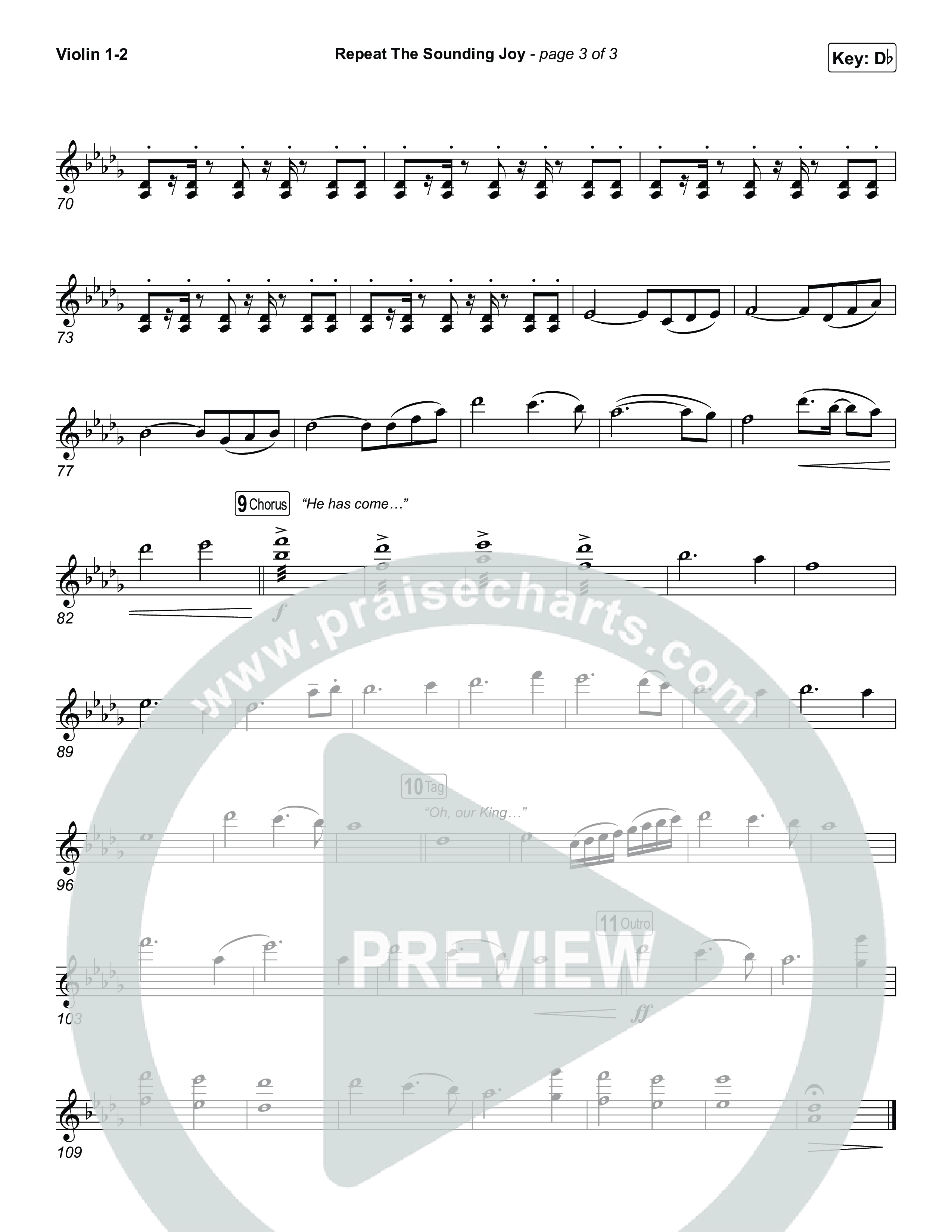 Repeat The Sounding Joy String Pack (Charity Gayle)