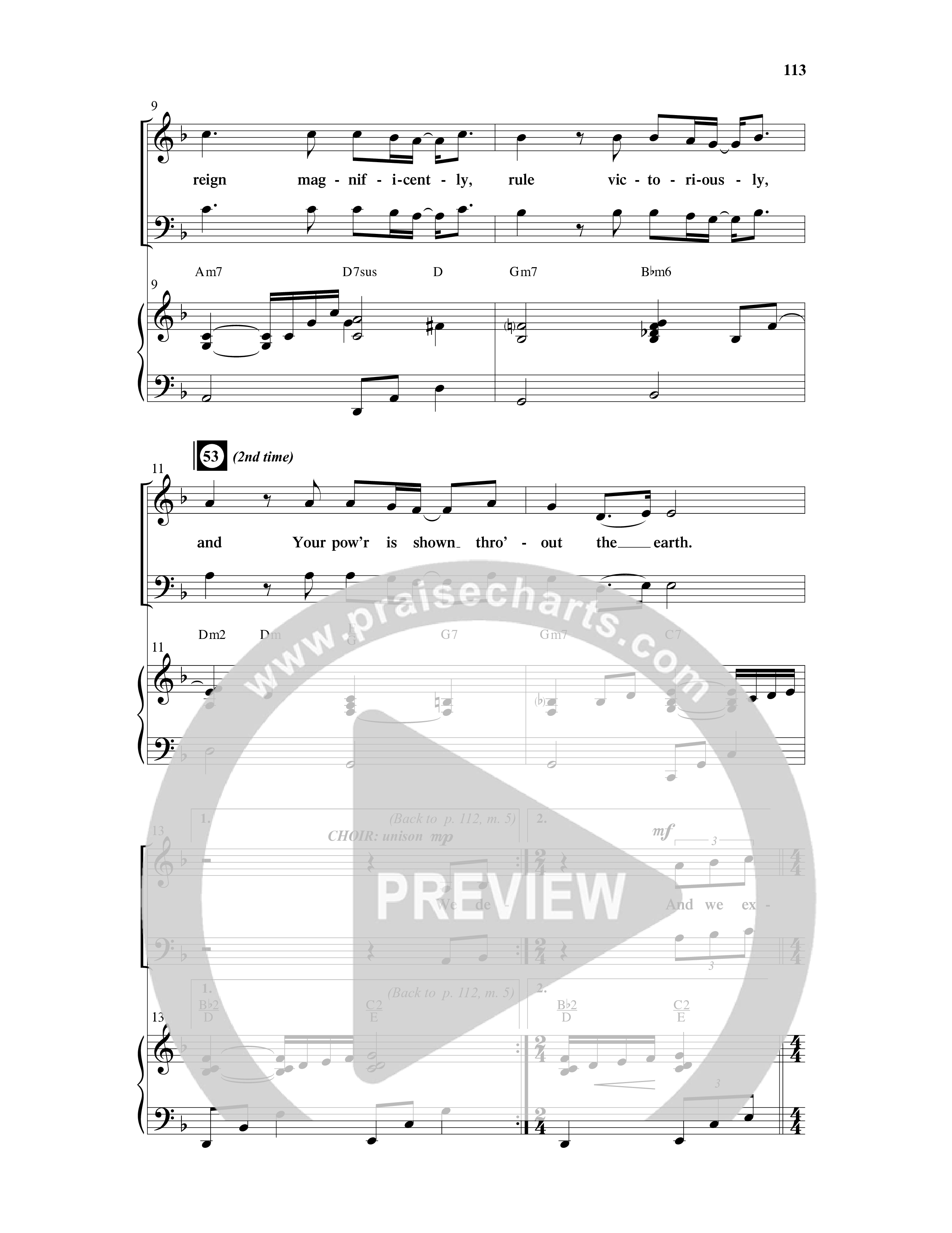 Choral Classics (14 Song Choral Collection) Song 10 (Piano SATB) (Word Music Choral)