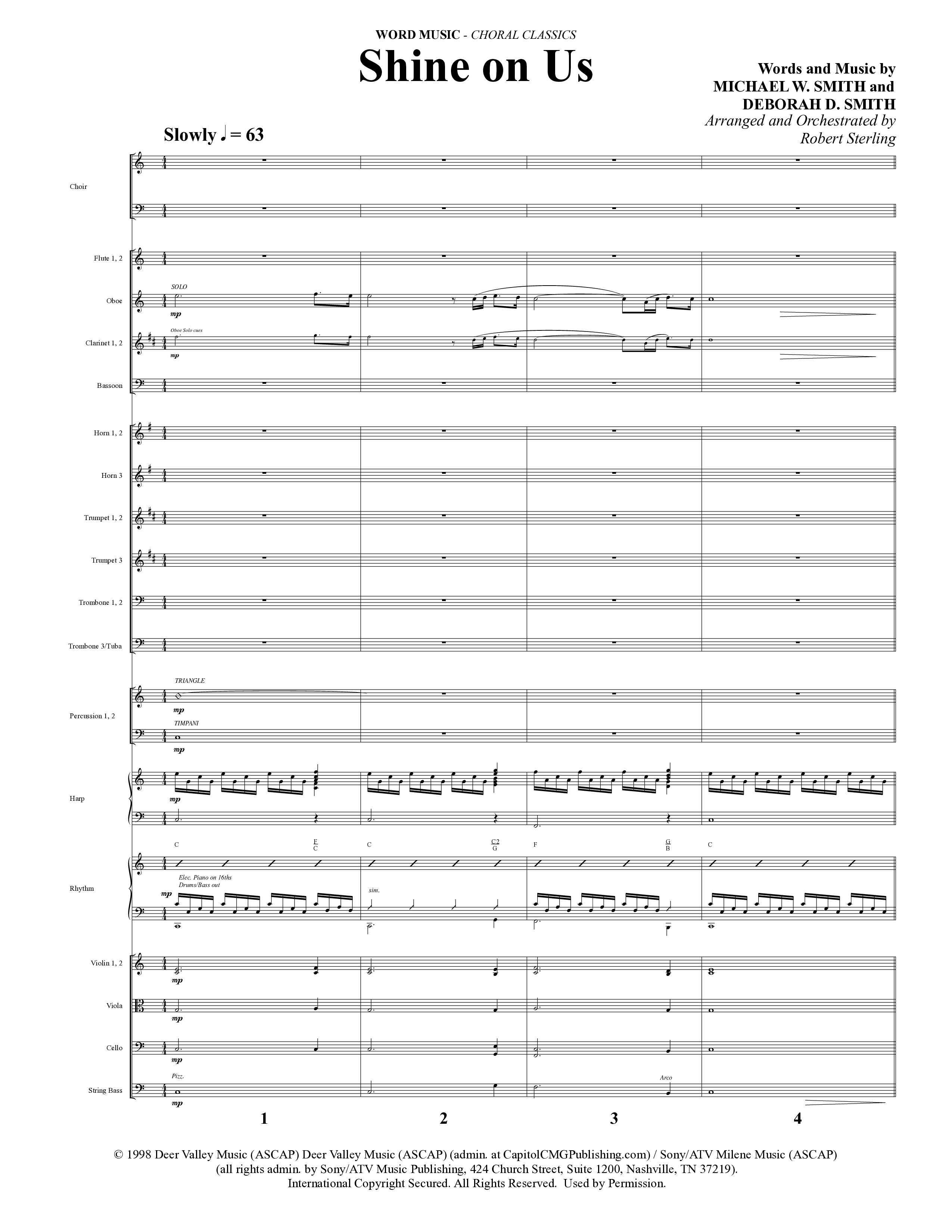 Choral Classics (14 Song Choral Collection) Song 12 (Orchestration) (Word Music Choral)