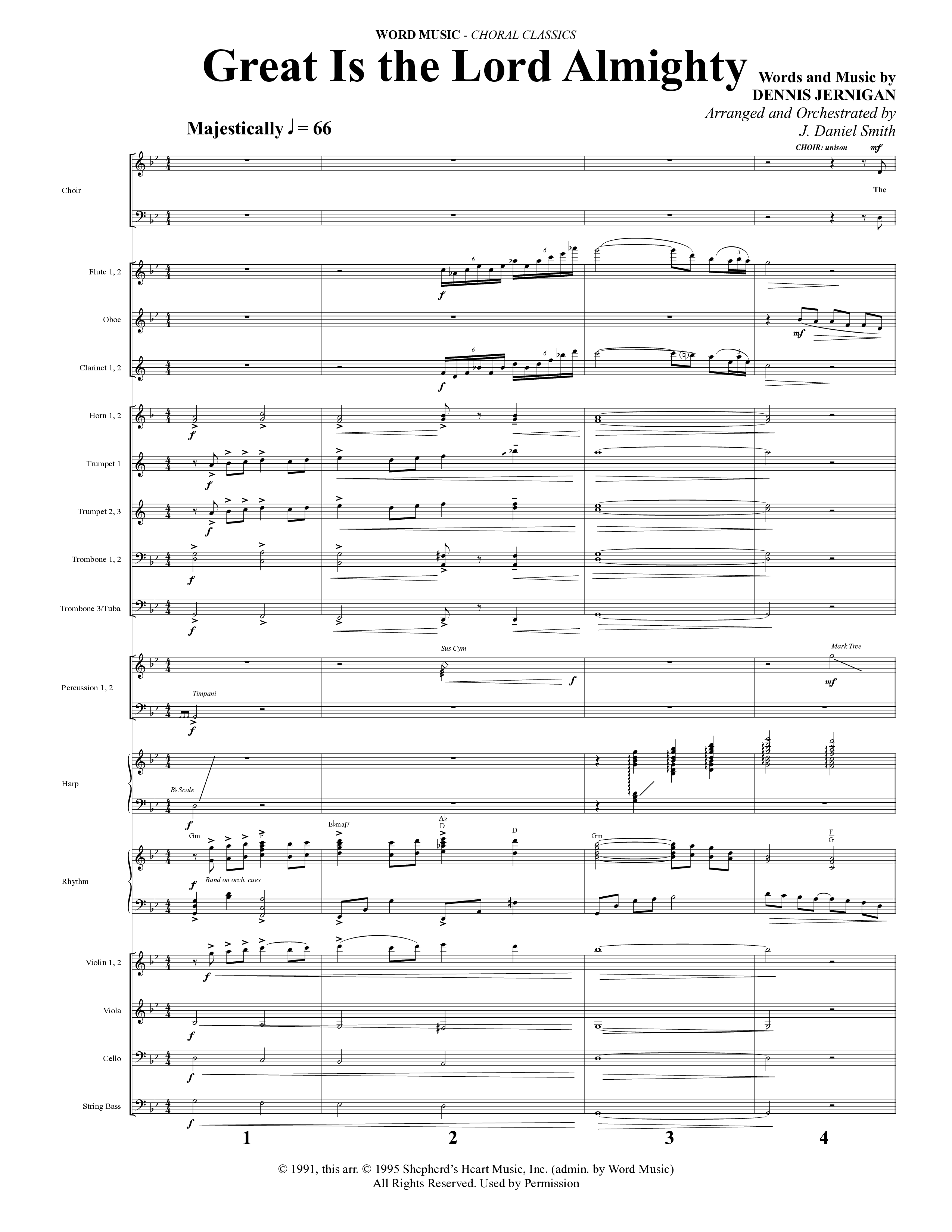 Choral Classics (14 Song Choral Collection) Song 13 (Orchestration) (Word Music Choral)
