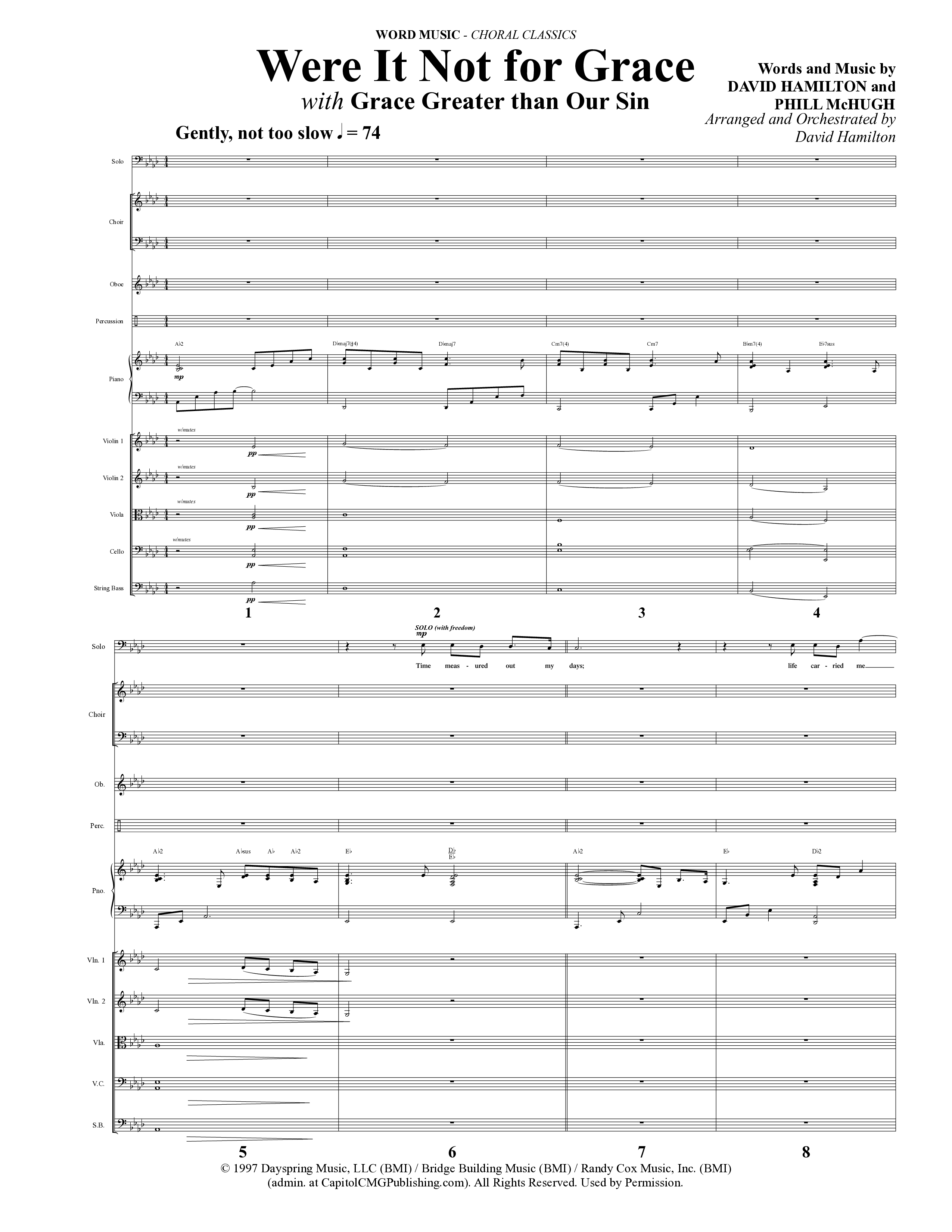 Choral Classics (14 Song Choral Collection) Song 5 (Orchestration) (Word Music Choral)