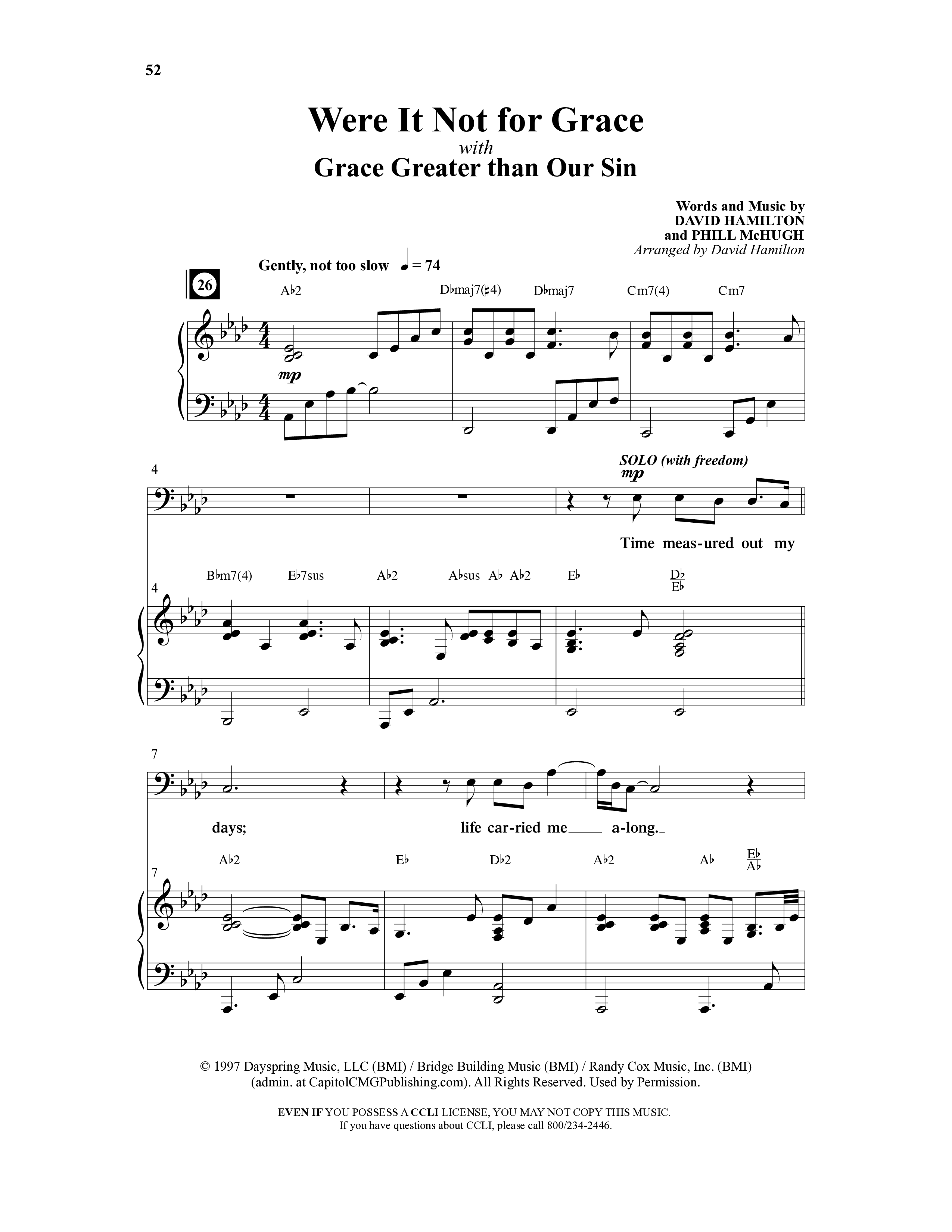 Choral Classics (14 Song Choral Collection) Song 5 (Piano SATB) (Word Music Choral)