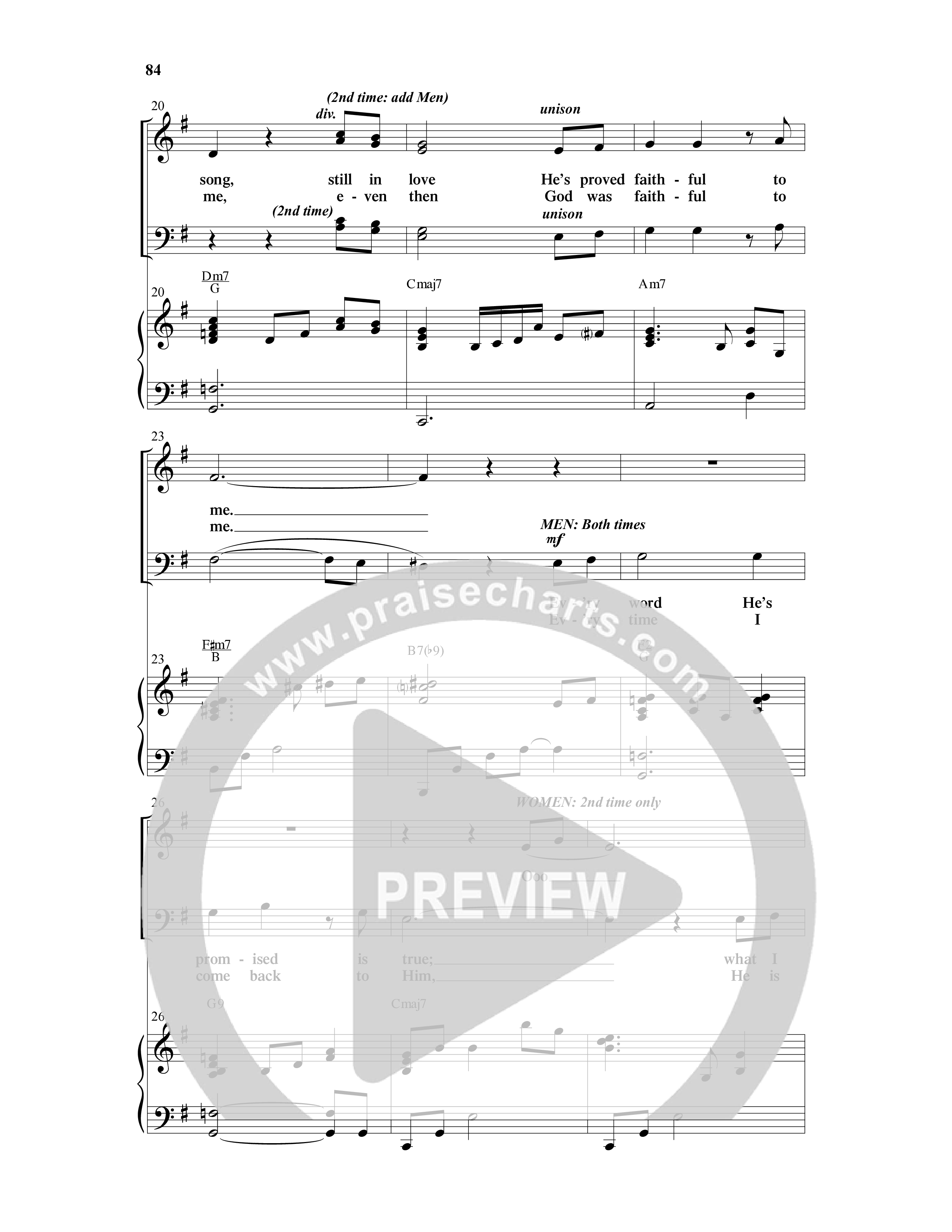 Choral Classics (14 Song Choral Collection) Song 7 (Piano SATB) (Word Music Choral)