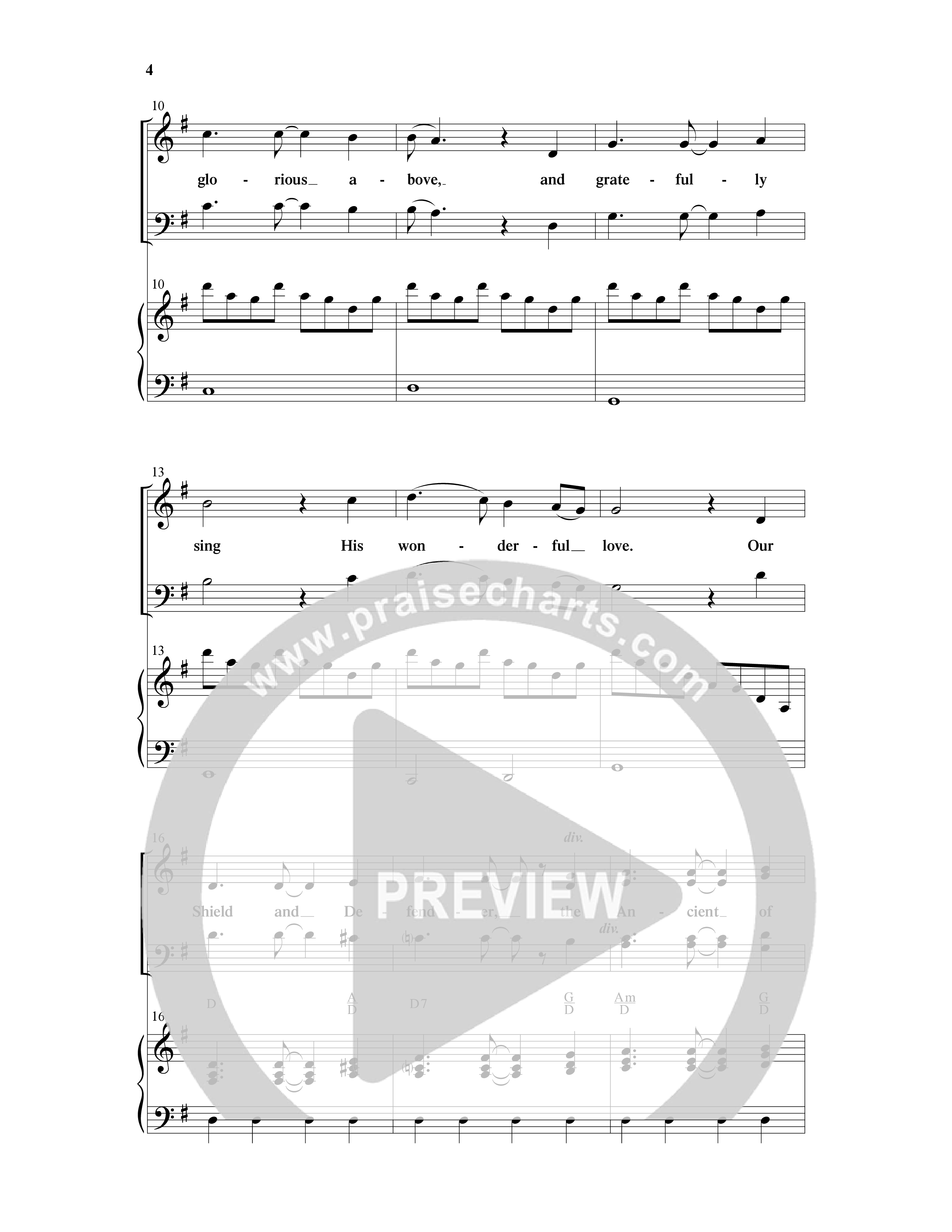 Choral Festival Favorites Vol 1 (9 Song Choral Collection) Song 1 (Piano SATB) (Word Music Choral / Arr. Marty Parks)