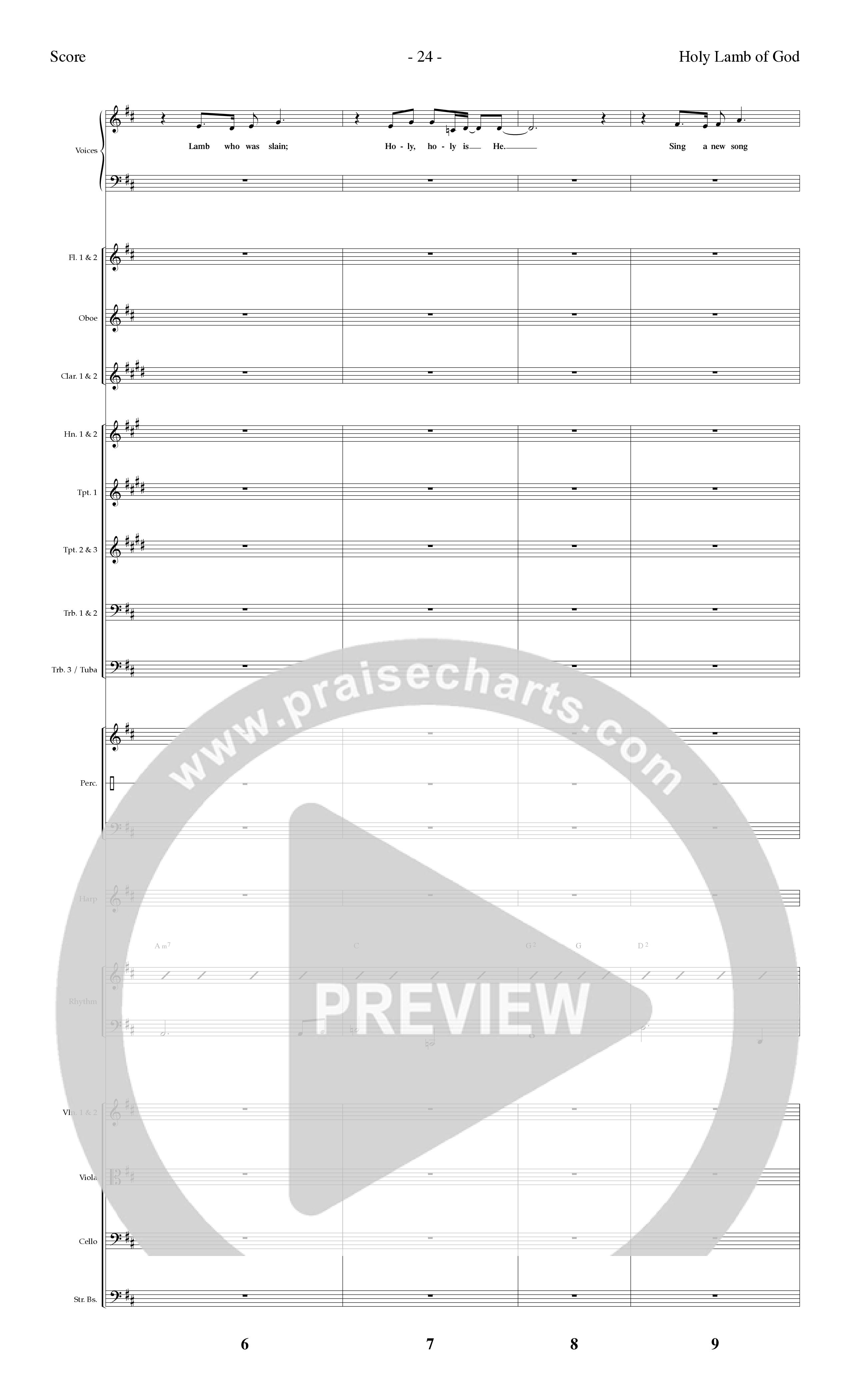 Choral Festival Favorites Vol 1 (9 Song Choral Collection) Song 2 (Orchestration) (Word Music Choral / Arr. Marty Parks)