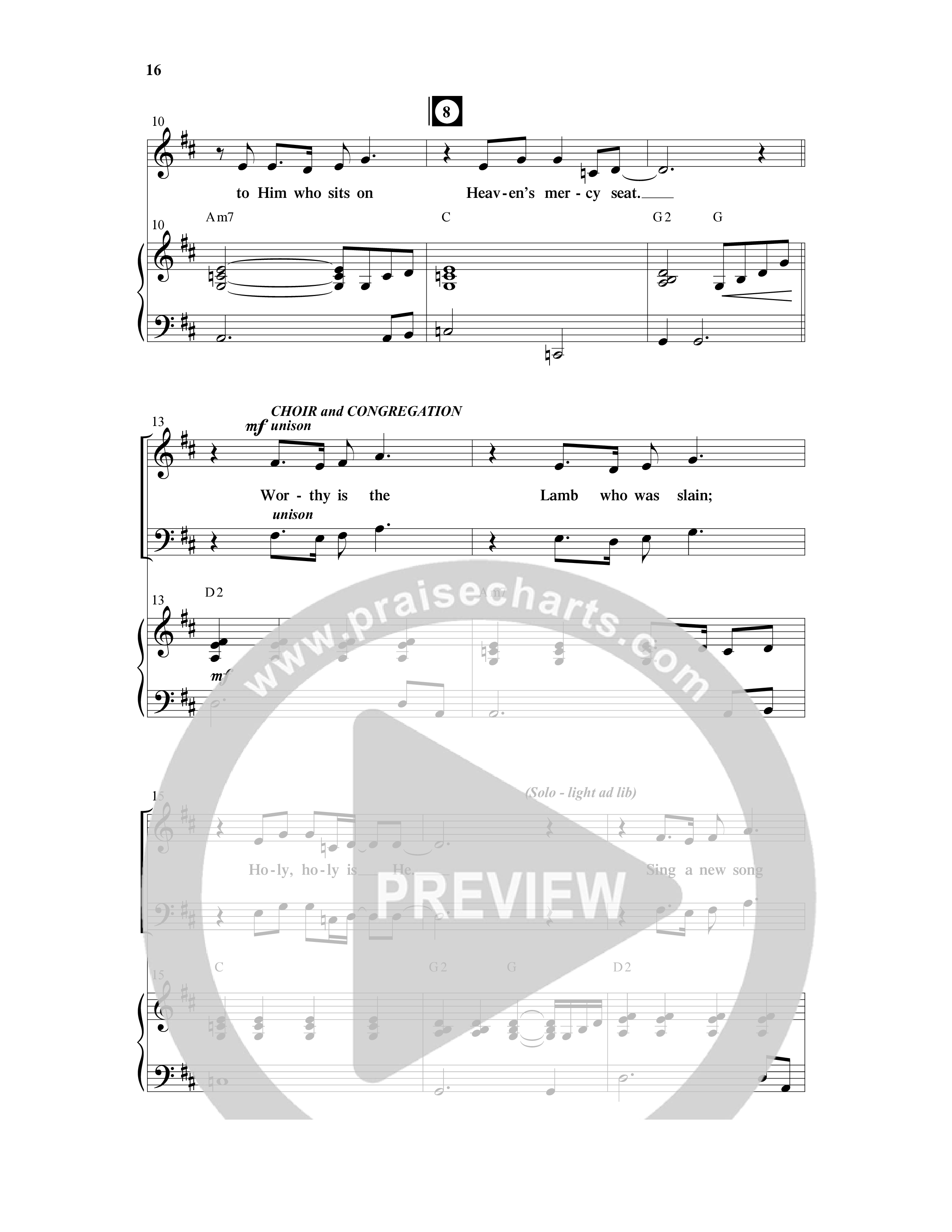 Choral Festival Favorites Vol 1 (9 Song Choral Collection) Song 2 (Piano SATB) (Word Music Choral / Arr. Marty Parks)