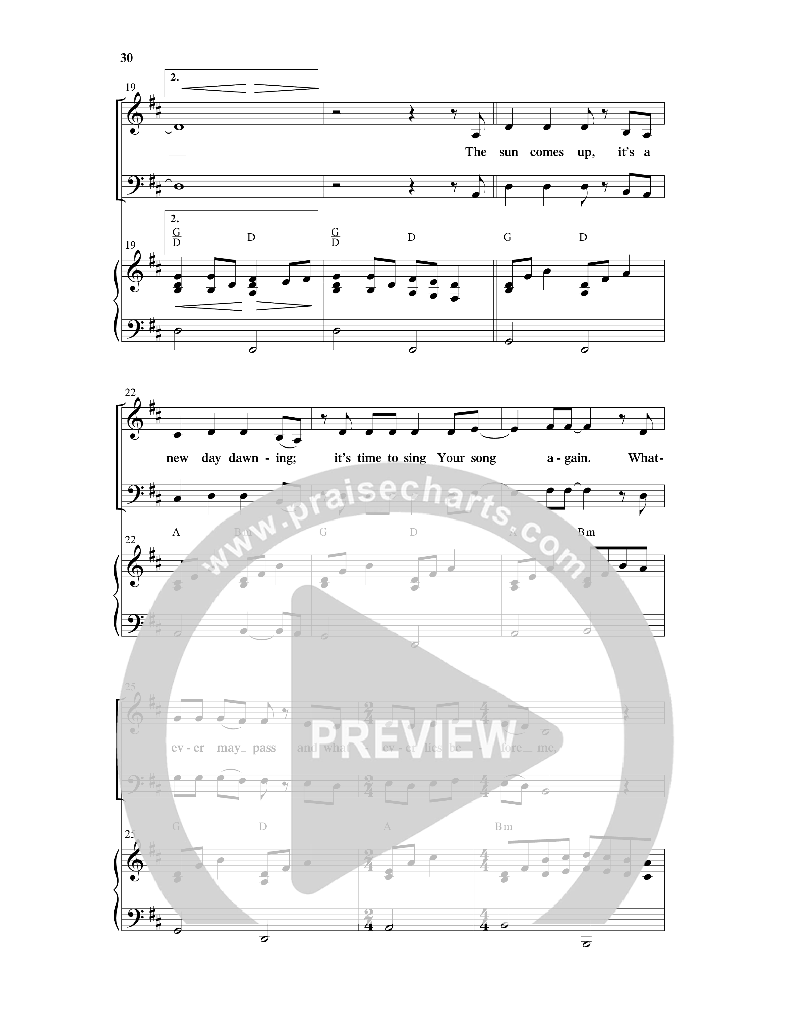 Choral Festival Favorites Vol 1 (9 Song Choral Collection) Song 3 (Piano SATB) (Word Music Choral / Arr. Marty Parks)