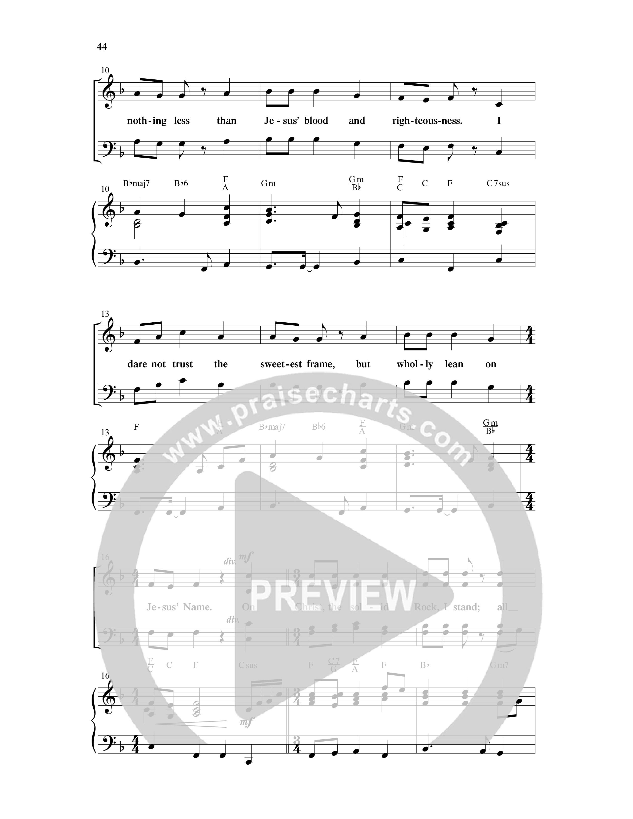 Choral Festival Favorites Vol 1 (9 Song Choral Collection) Song 4 (Piano SATB) (Word Music Choral / Arr. Marty Parks)
