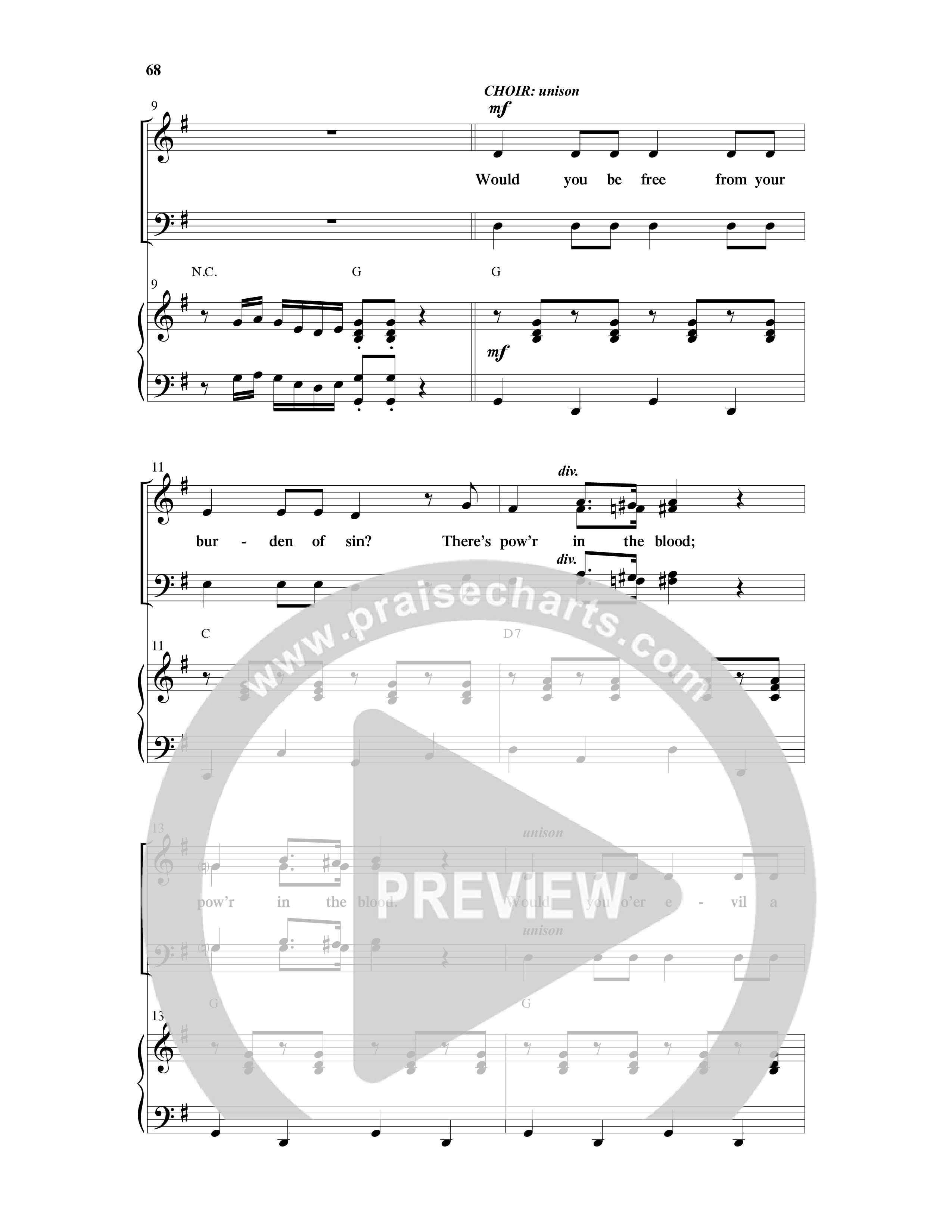 Choral Festival Favorites Vol 1 (9 Song Choral Collection) Song 6 (Piano SATB) (Word Music Choral / Arr. Marty Parks)