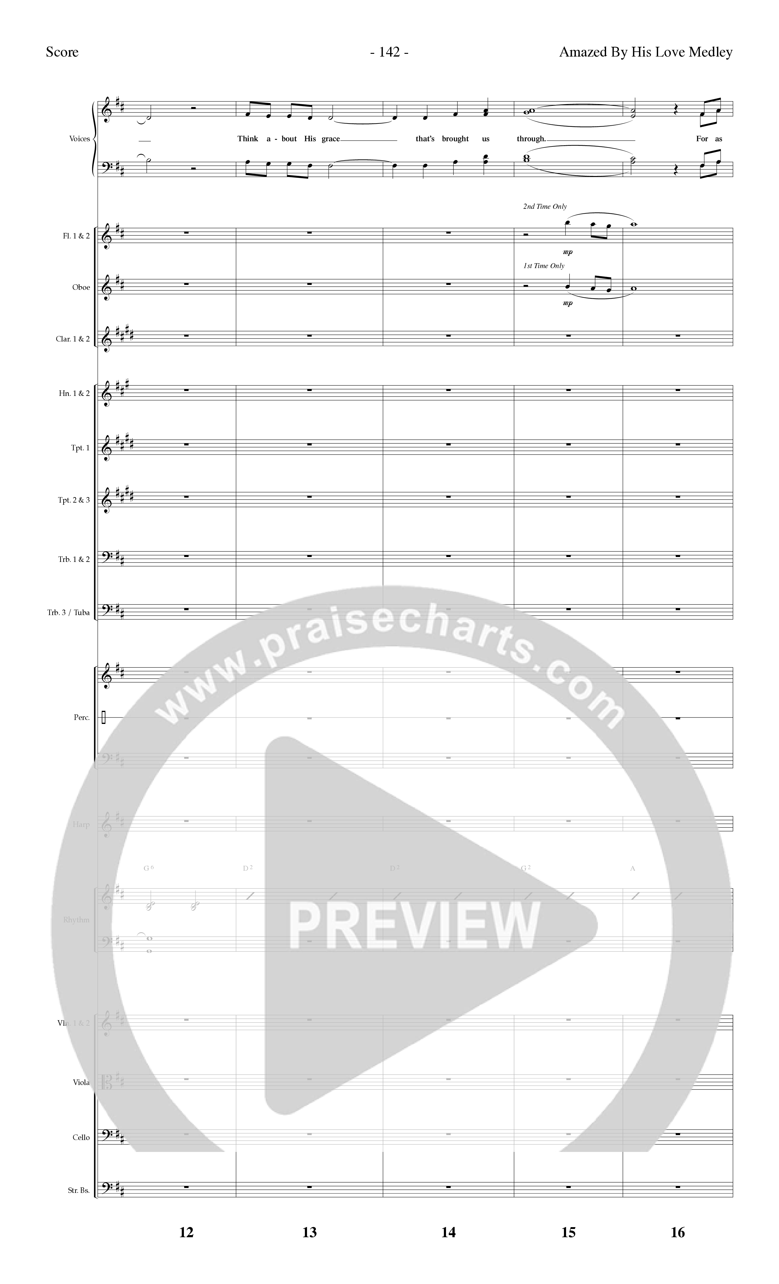 Choral Festival Favorites Vol 1 (9 Song Choral Collection) Song 7 (Orchestration) (Word Music Choral / Arr. Marty Parks)