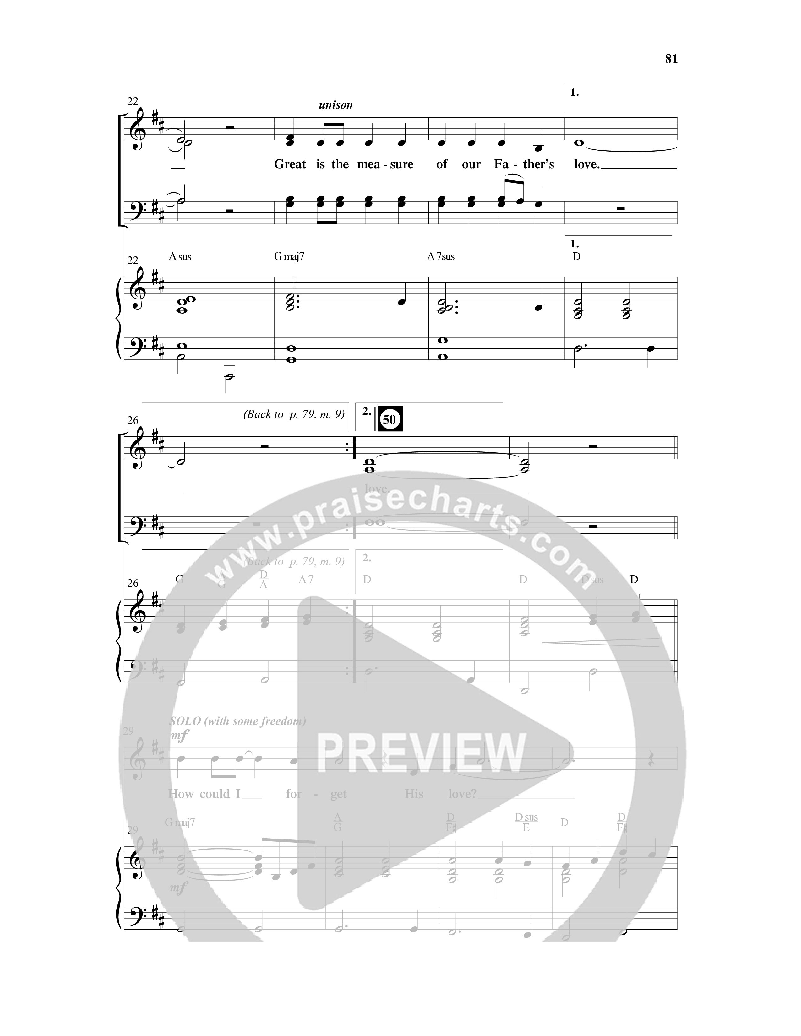 Choral Festival Favorites Vol 1 (9 Song Choral Collection) Song 7 (Piano SATB) (Word Music Choral / Arr. Marty Parks)