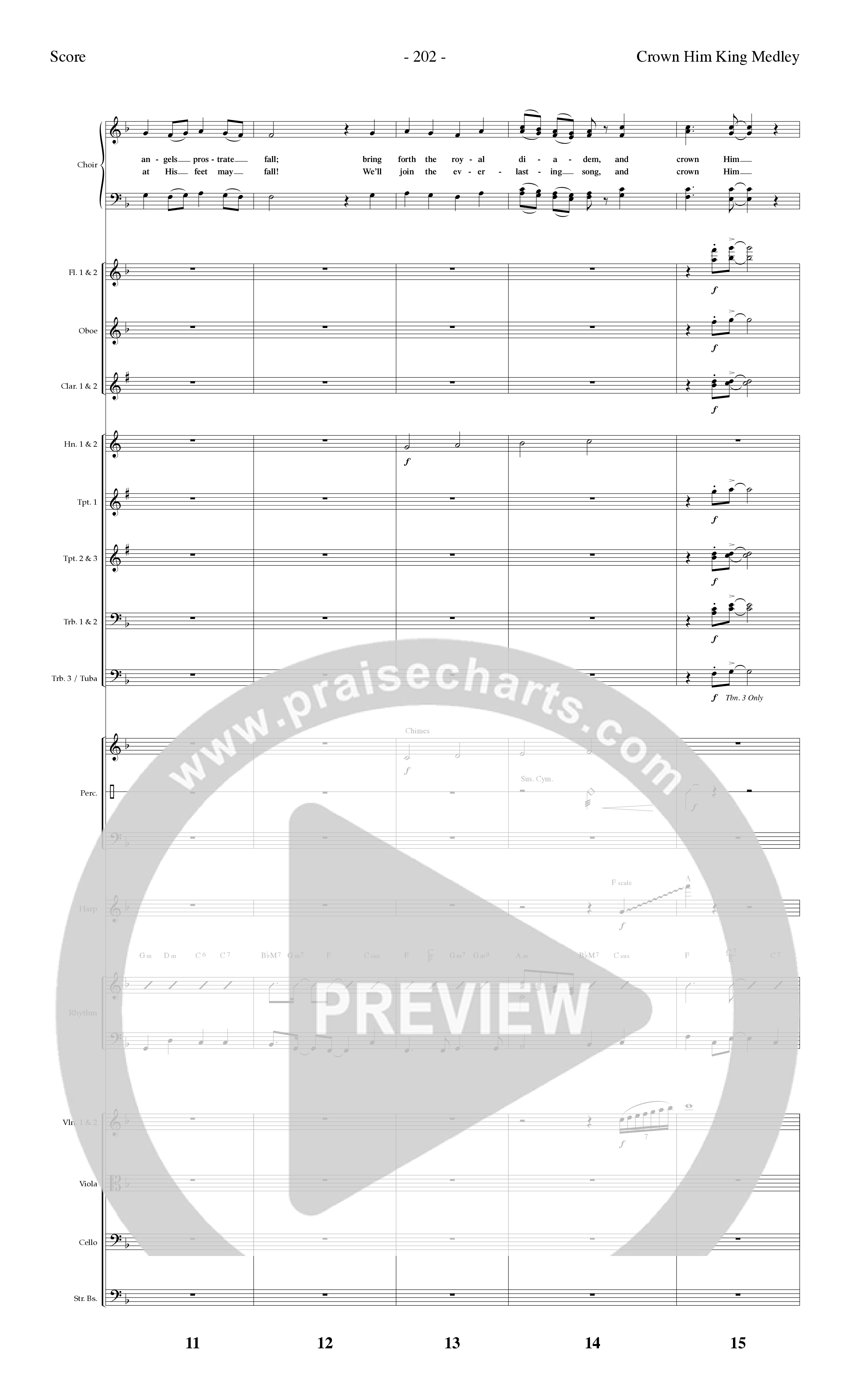 Choral Festival Favorites Vol 1 (9 Song Choral Collection) Song 9 (Orchestration) (Word Music Choral / Arr. Marty Parks)