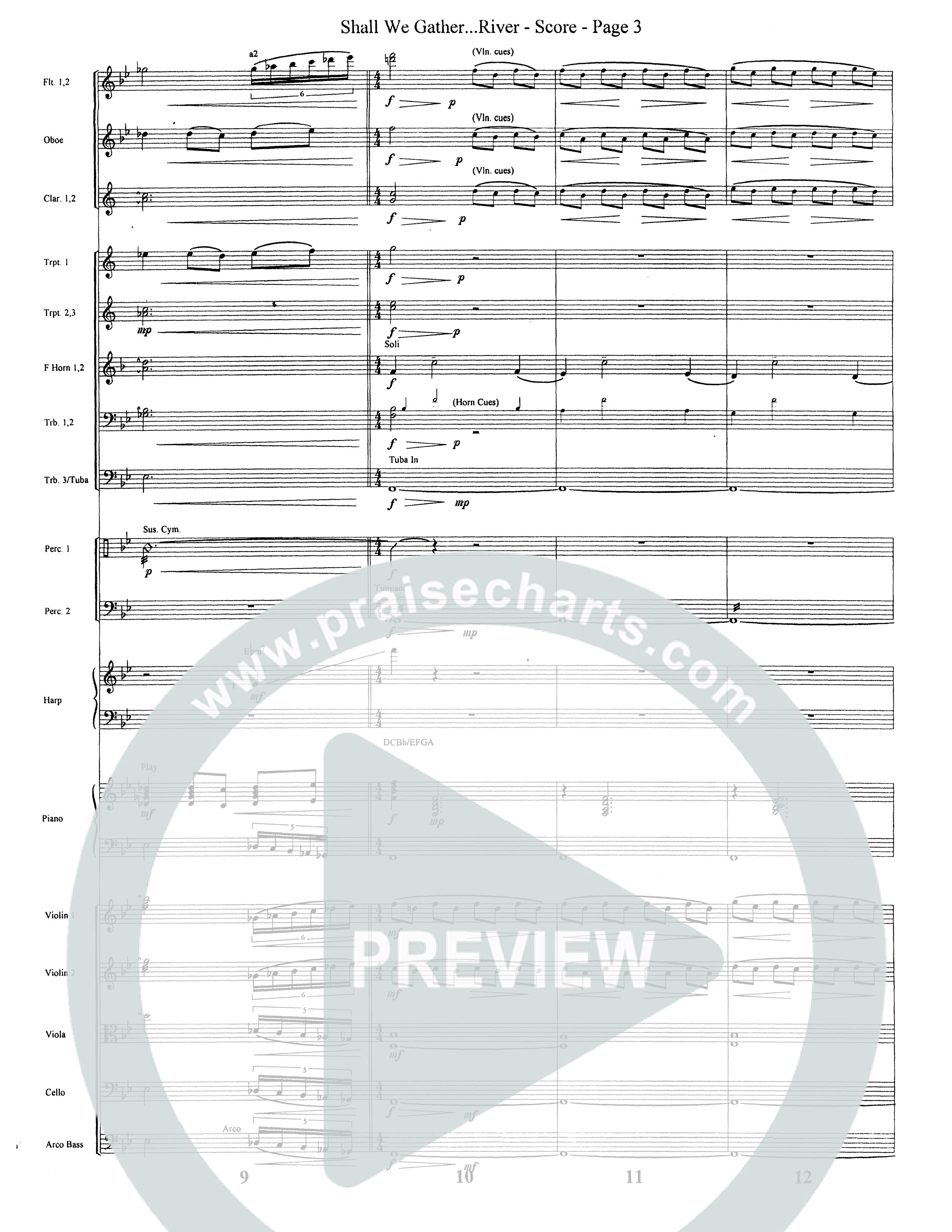 Shall We Gather At The River (Choral Anthem SATB) Orchestration (Word Music Choral)
