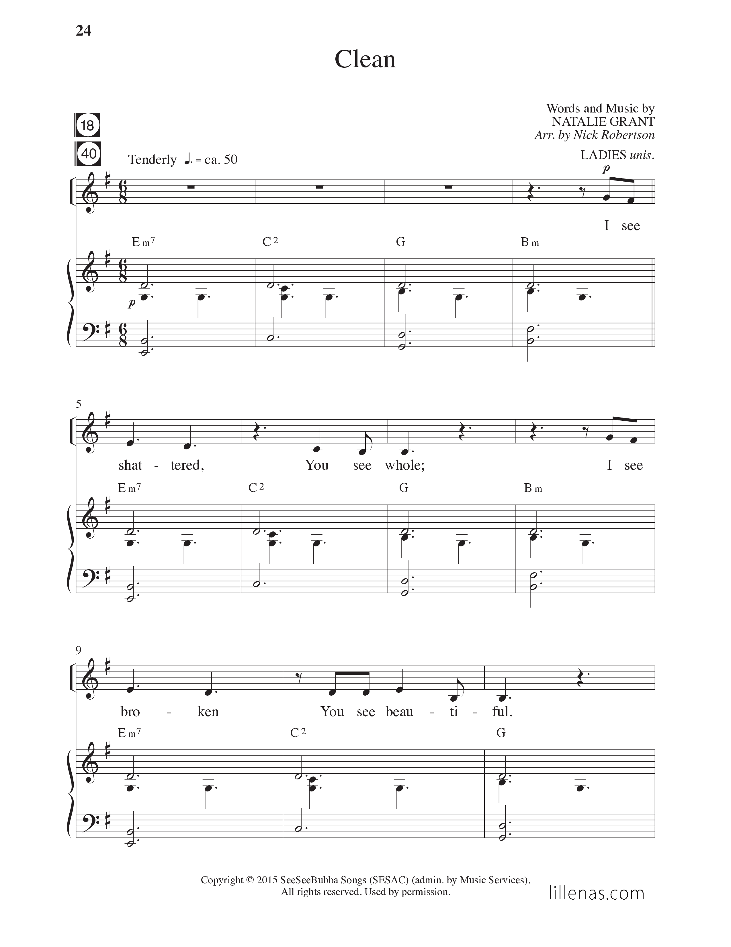 Celebrate The Risen Christ (5 Song Choral Collection) Song 3 (Piano SATB) (Lillenas Choral / Arr. Dave Clark / Arr. Nick Robertson / Arr. Camp Kirkland)