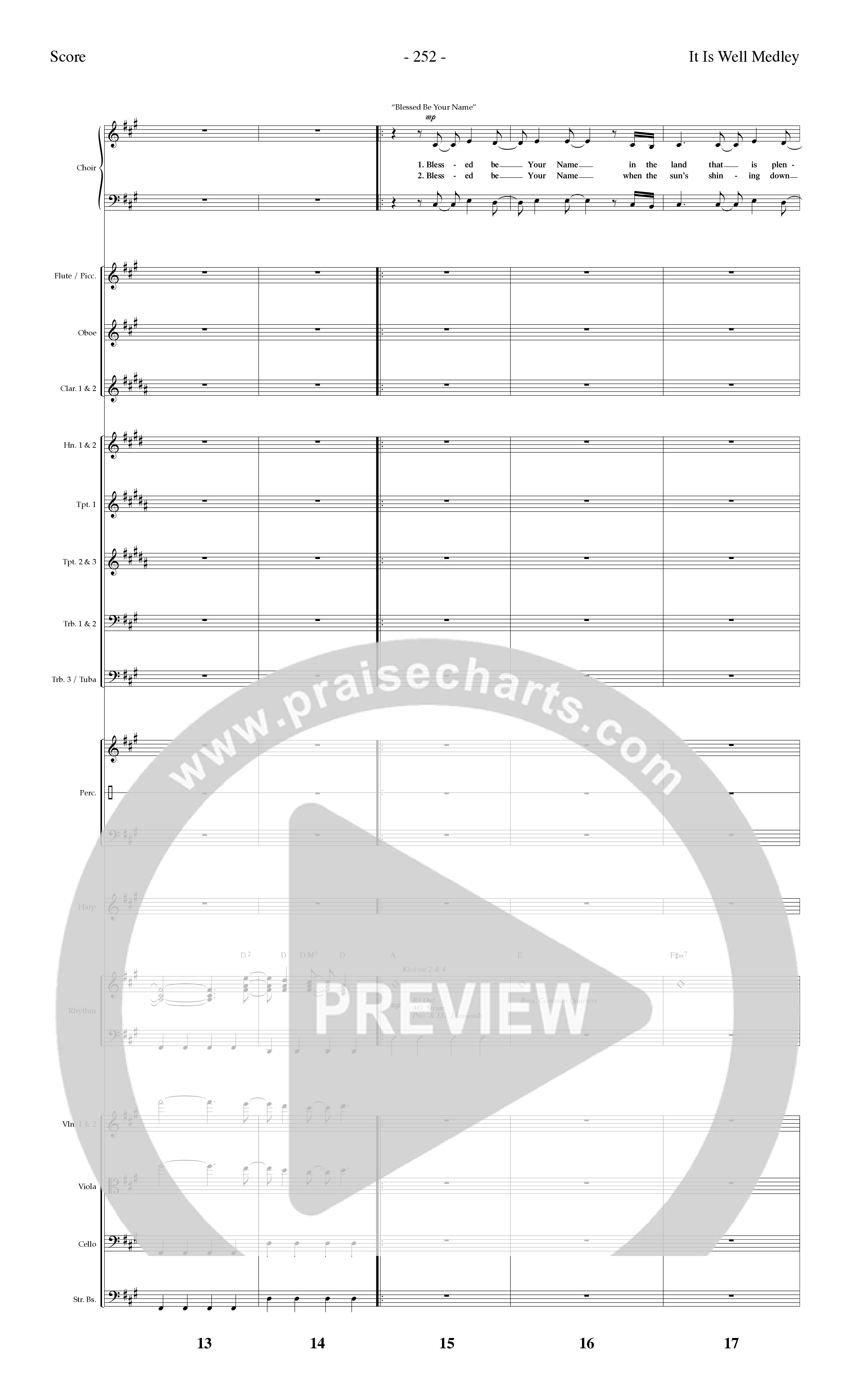 Choral Festival Favorites Vol 2 (10 Song Choral Collection) Song 10 (Orchestration) (Word Music Choral / Arr. Marty Parks)