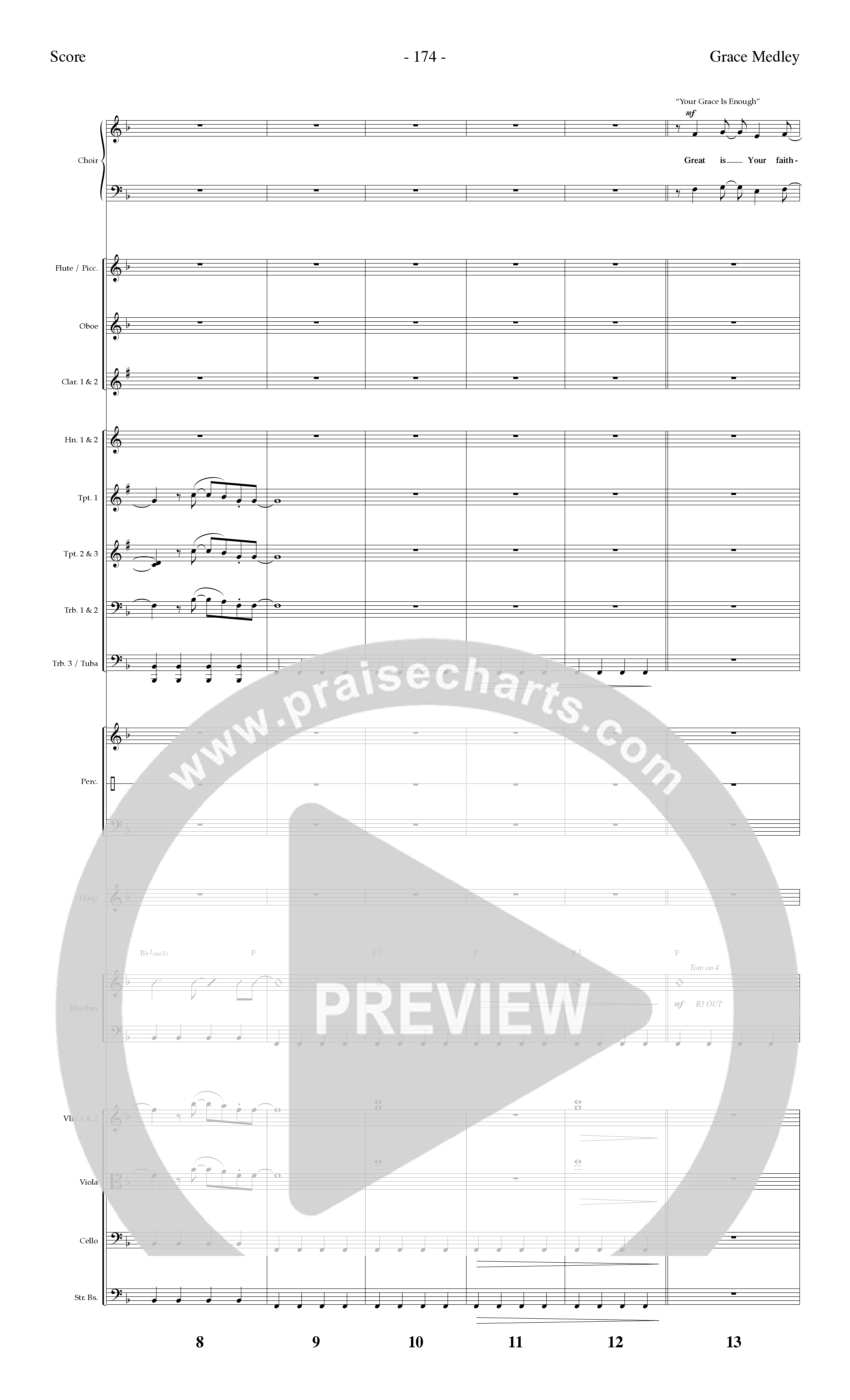 Choral Festival Favorites Vol 2 (10 Song Choral Collection) Song 7 (Orchestration) (Word Music Choral / Arr. Marty Parks)