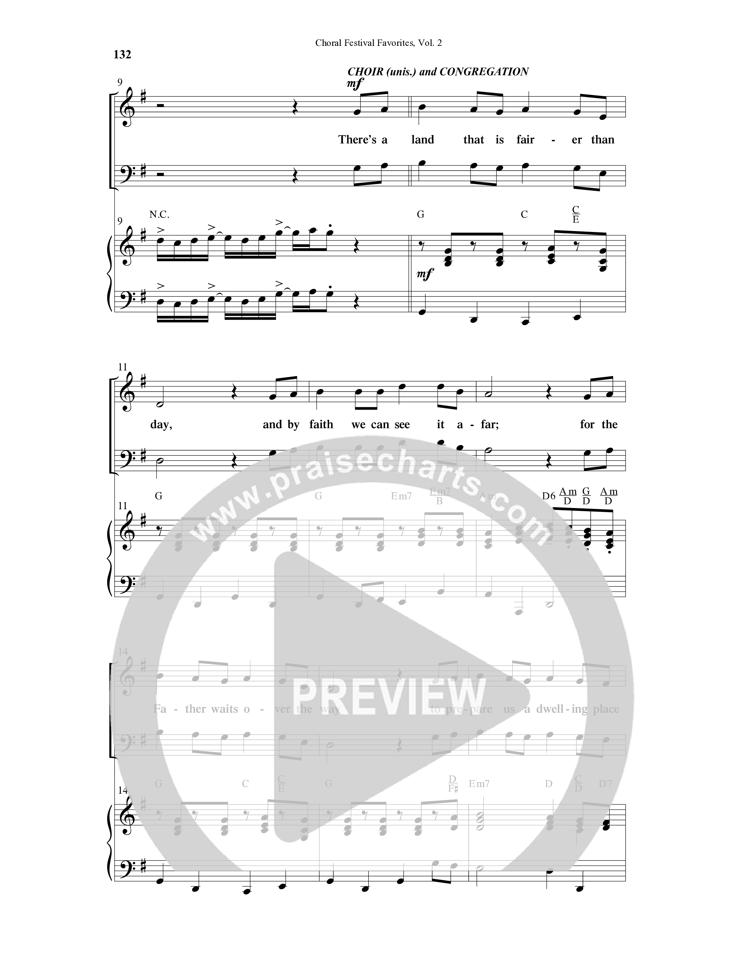 Choral Festival Favorites Vol 2 (10 Song Choral Collection) Song 9 (Piano SATB) (Word Music Choral / Arr. Marty Parks)