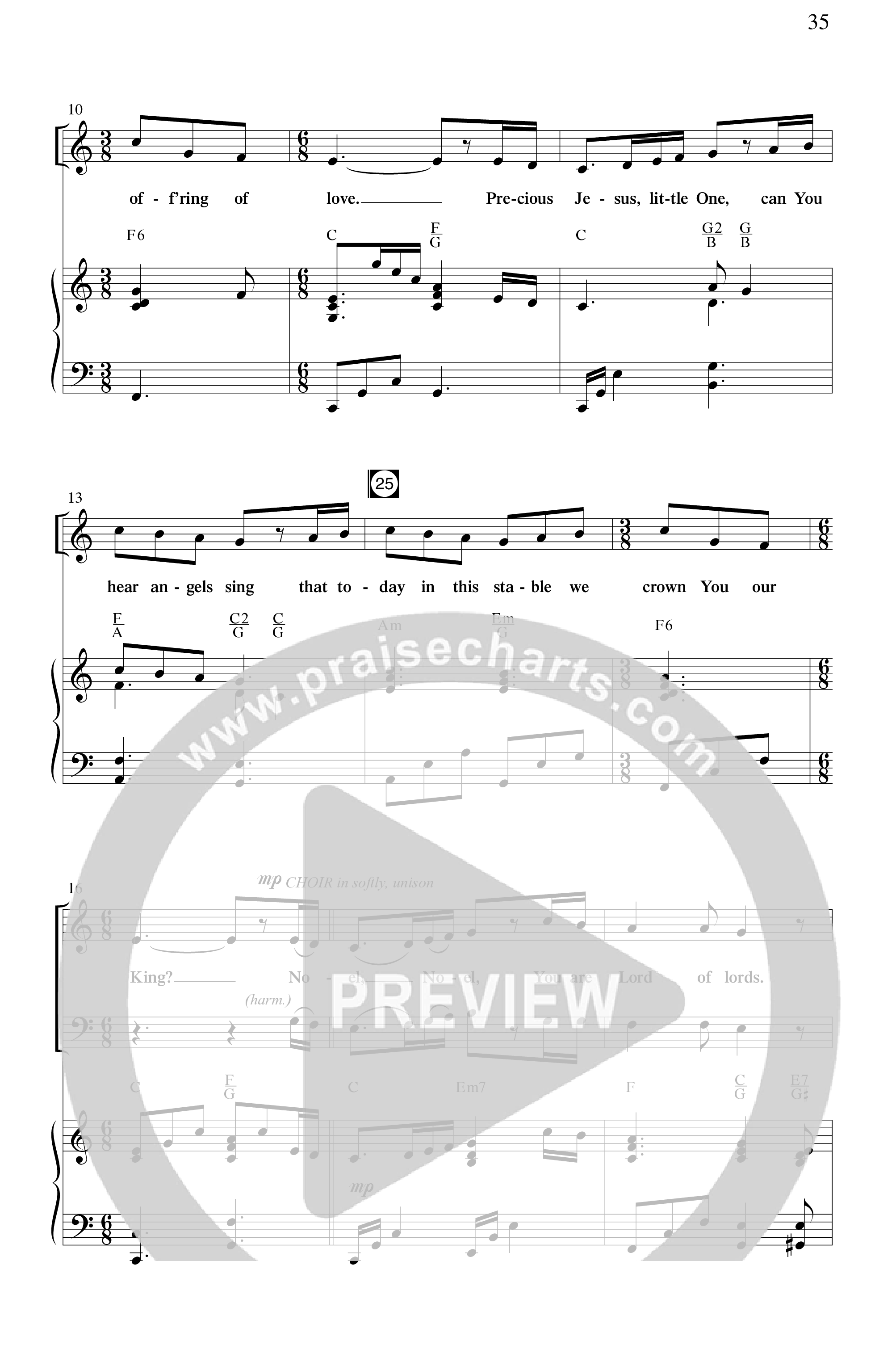 Christ Is Come (5 Song Choral Collection) Song 3 (Piano SATB) (Word Music Choral / Arr. Dave Williamson)