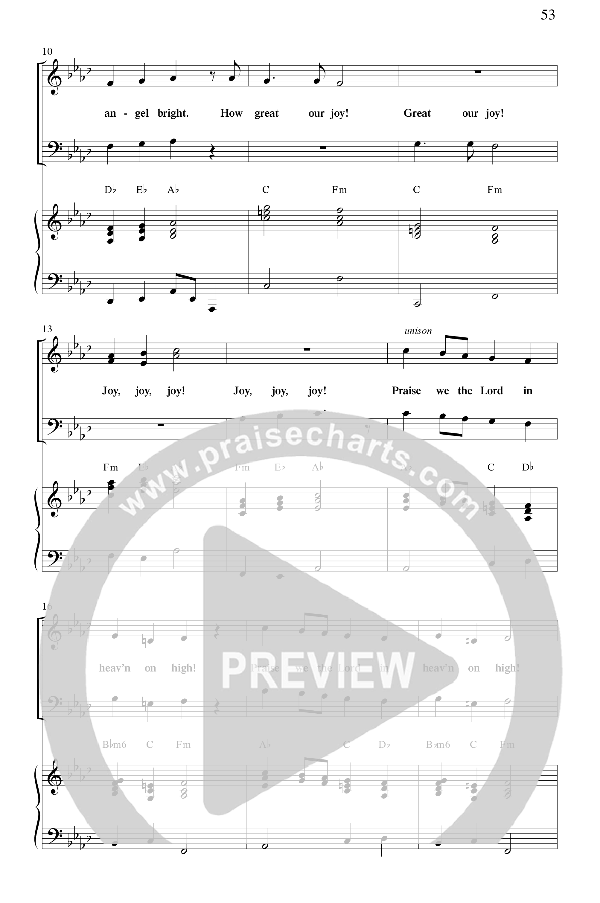 Christ Is Come (5 Song Choral Collection) Song 5 (Piano SATB) (Word Music Choral / Arr. Dave Williamson)