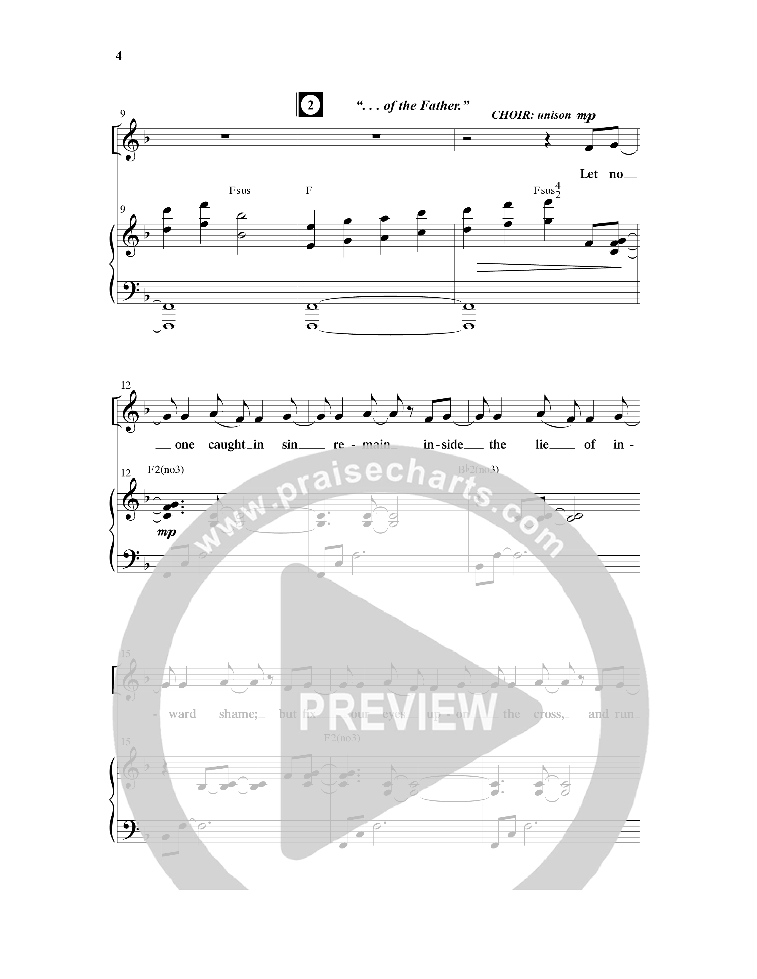 Christ Is Risen (5 Song Choral Collection) Song 1 (Piano SATB) (Word Music Choral)
