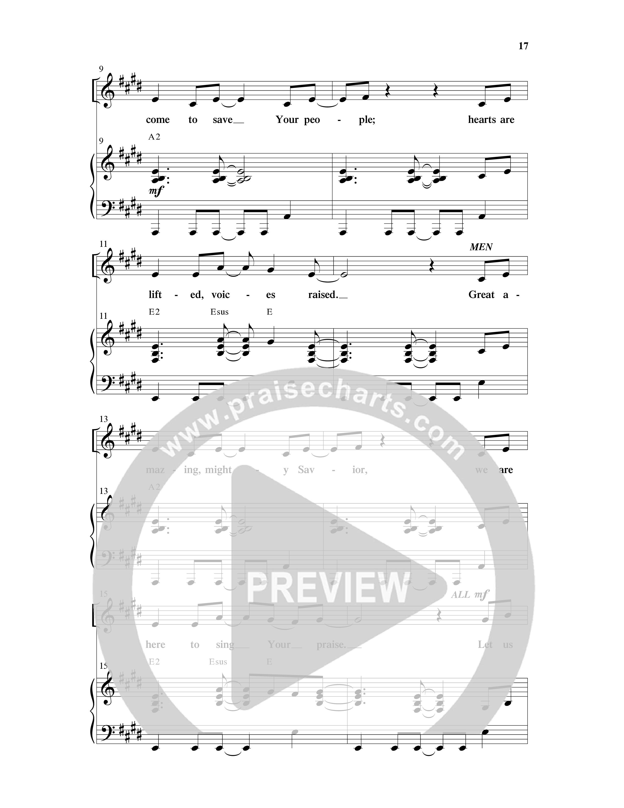 Christ Is Risen (5 Song Choral Collection) Song 2 (Piano SATB) (Word Music Choral)