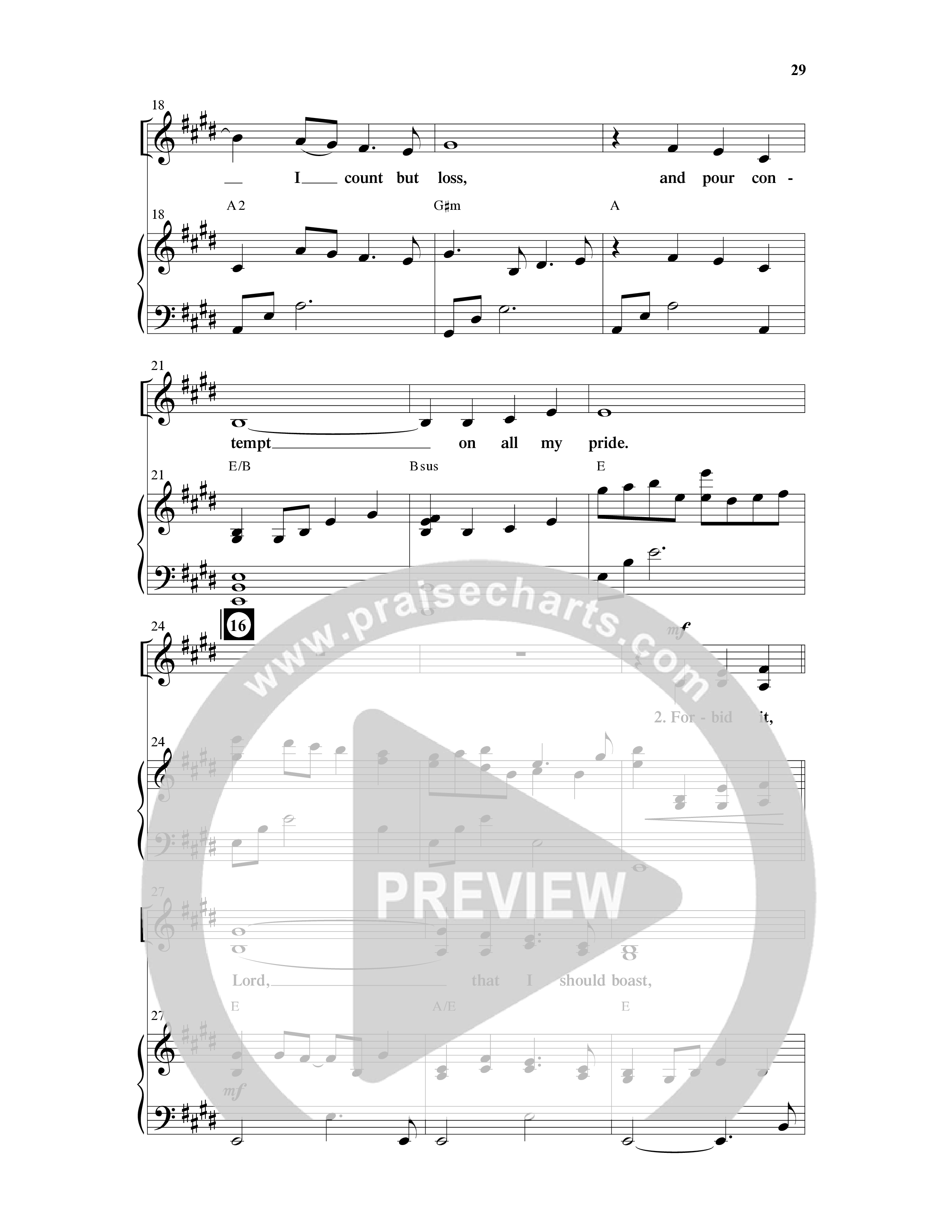 Christ Is Risen (5 Song Choral Collection) Song 3 (Piano SATB) (Word Music Choral)