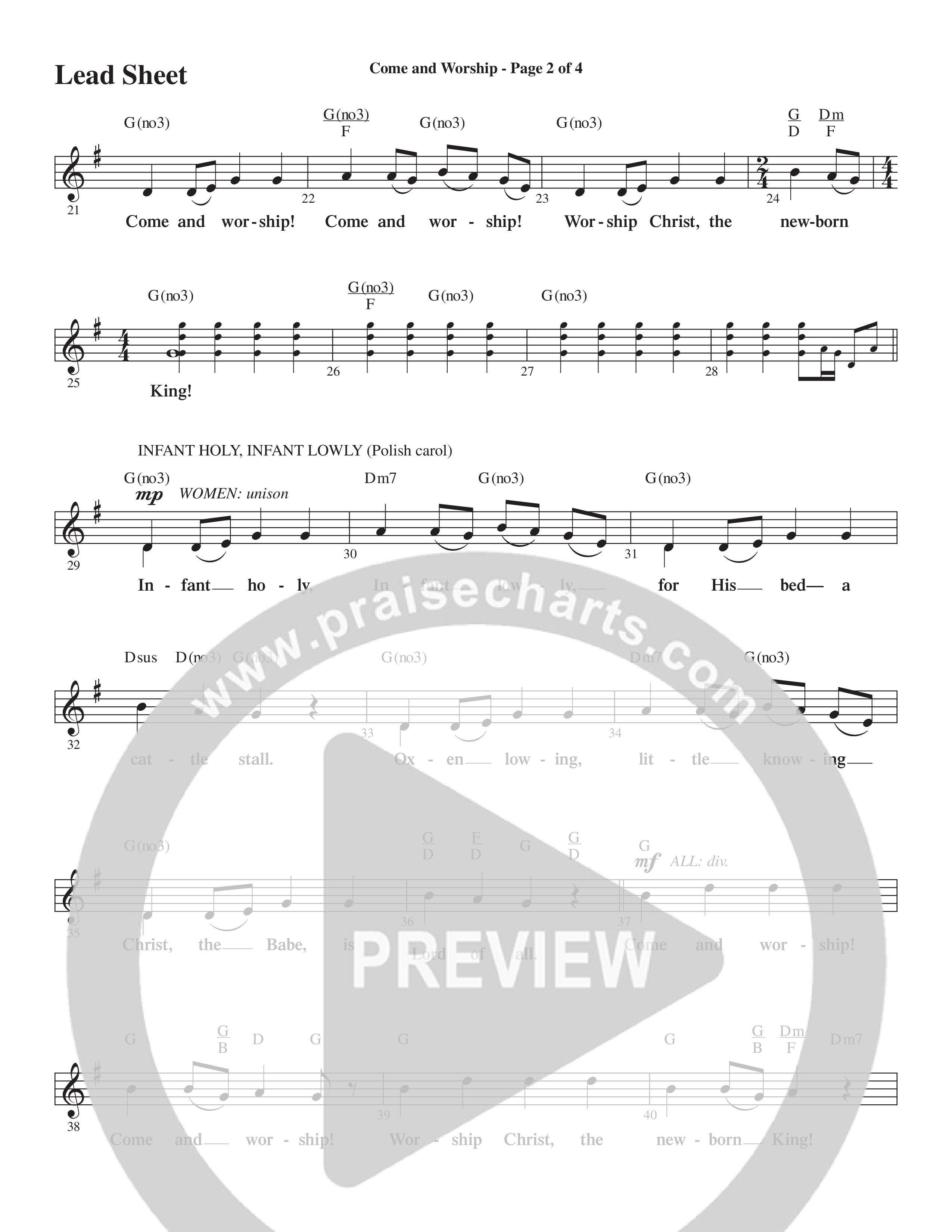 Christmas All Year Long (10 Song Choral Collection) Song 4 (Lead & Chords) (Word Music Choral / Arr. Marty Parks)