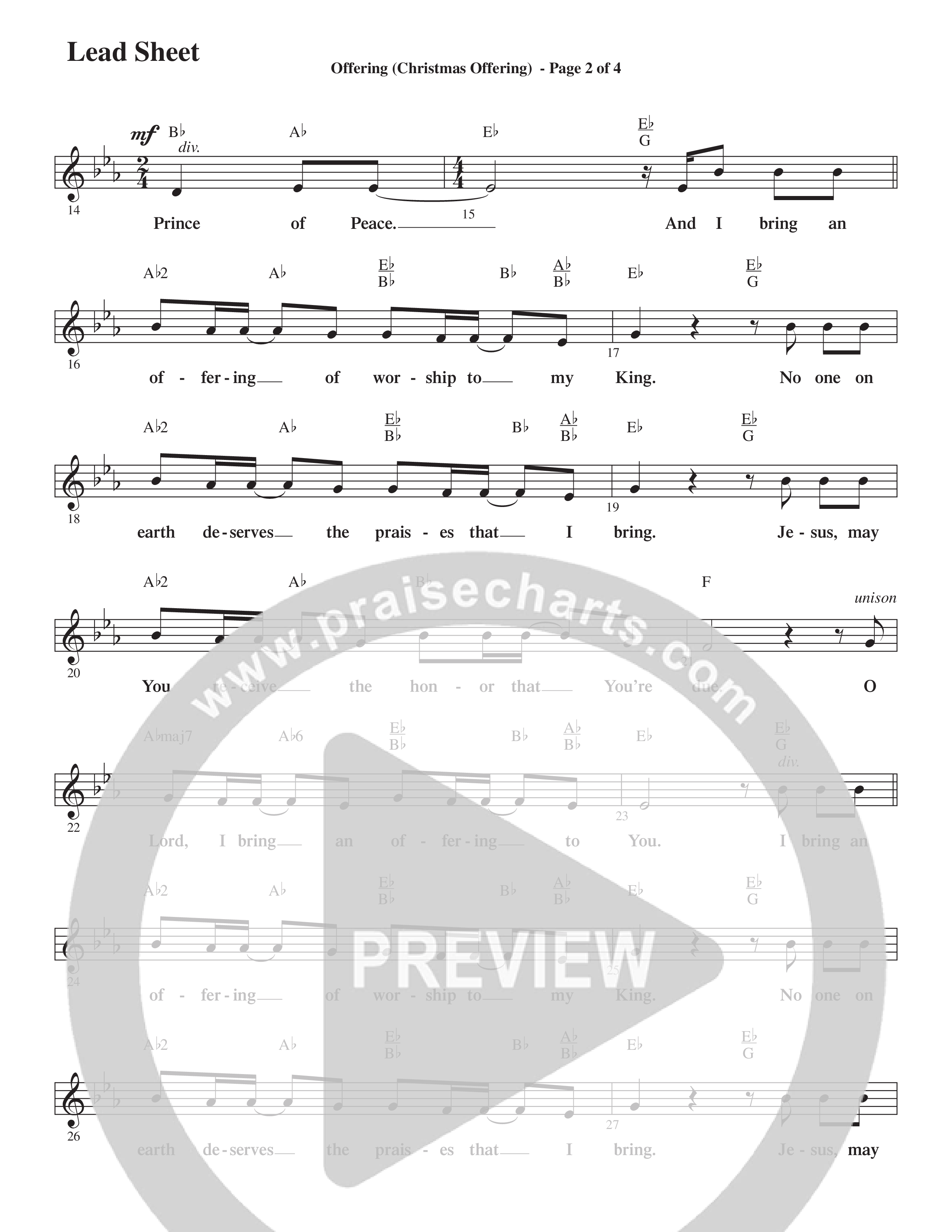 Christmas All Year Long (10 Song Choral Collection) Song 6 (Lead & Chords) (Word Music Choral / Arr. Marty Parks)