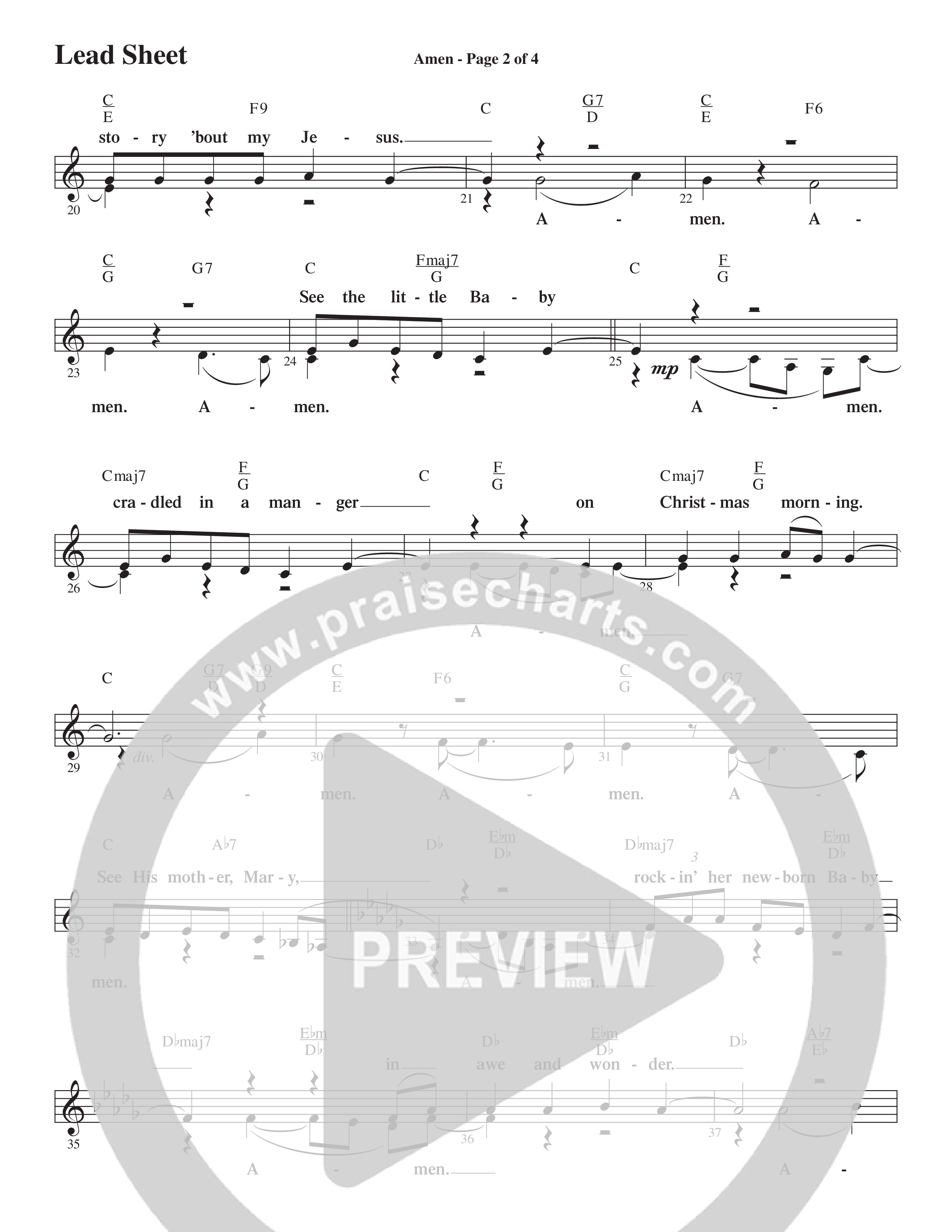 Christmas All Year Long (10 Song Choral Collection) Song 7 (Lead & Chords) (Word Music Choral / Arr. Marty Parks)