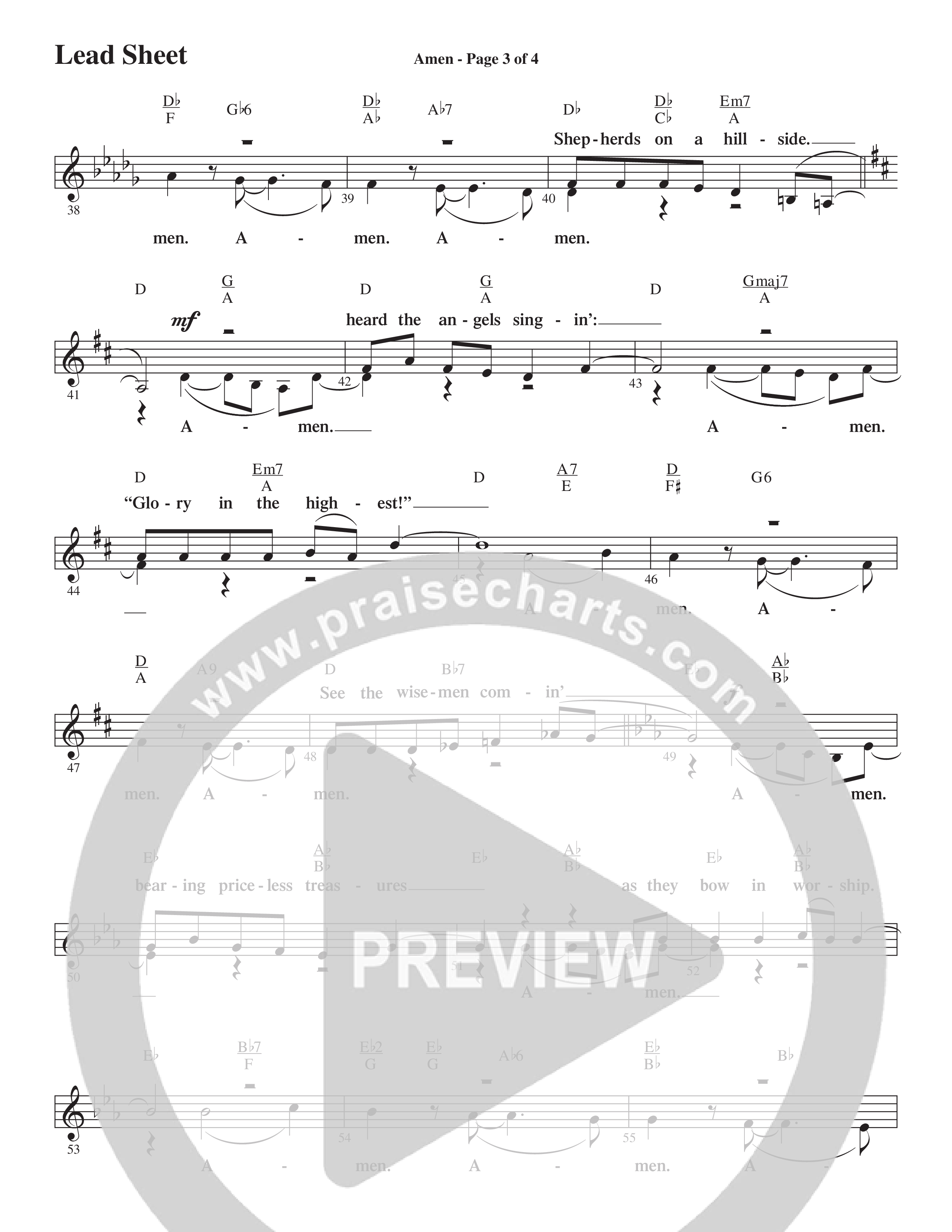 Christmas All Year Long (10 Song Choral Collection) Song 7 (Lead & Chords) (Word Music Choral / Arr. Marty Parks)