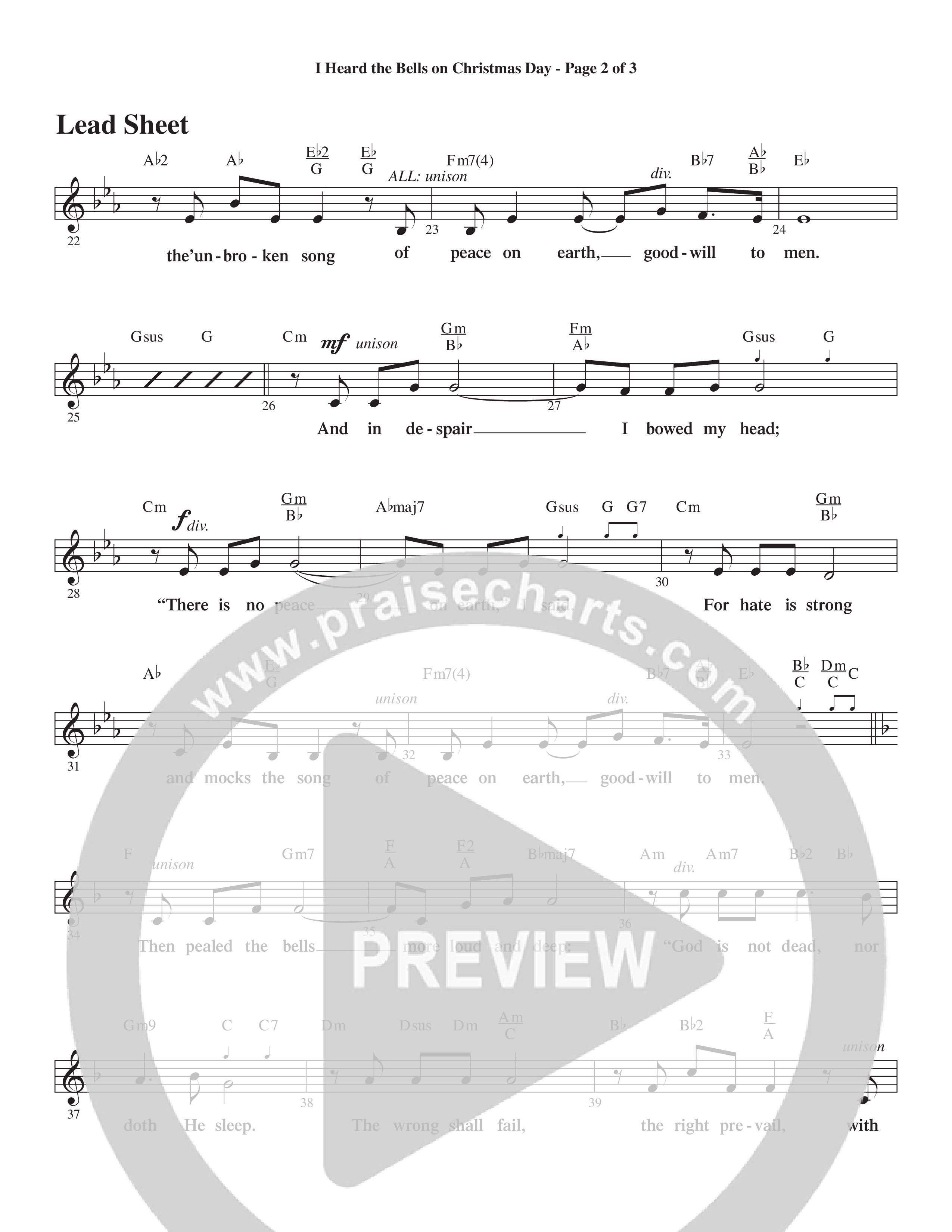 Christmas All Year Long (10 Song Choral Collection) Song 8 (Lead & Chords) (Word Music Choral / Arr. Marty Parks)
