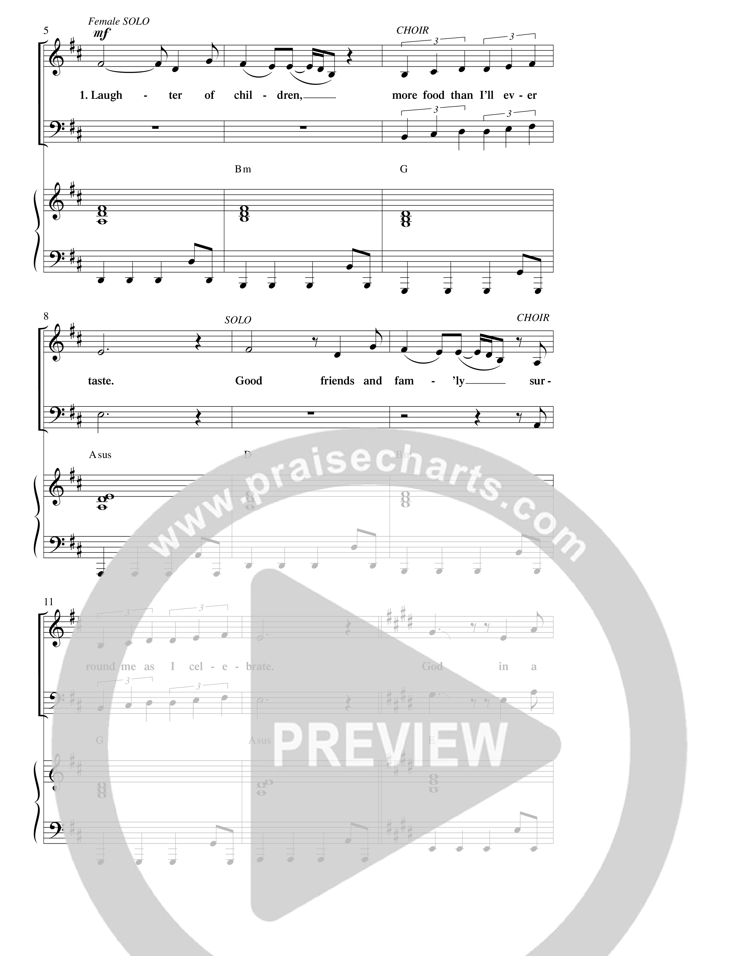 Christmas Conversation ( 11 Song Choral Collection) Song 11 (Piano SATB) (Word Music Choral / Arr. Steven Taylor)