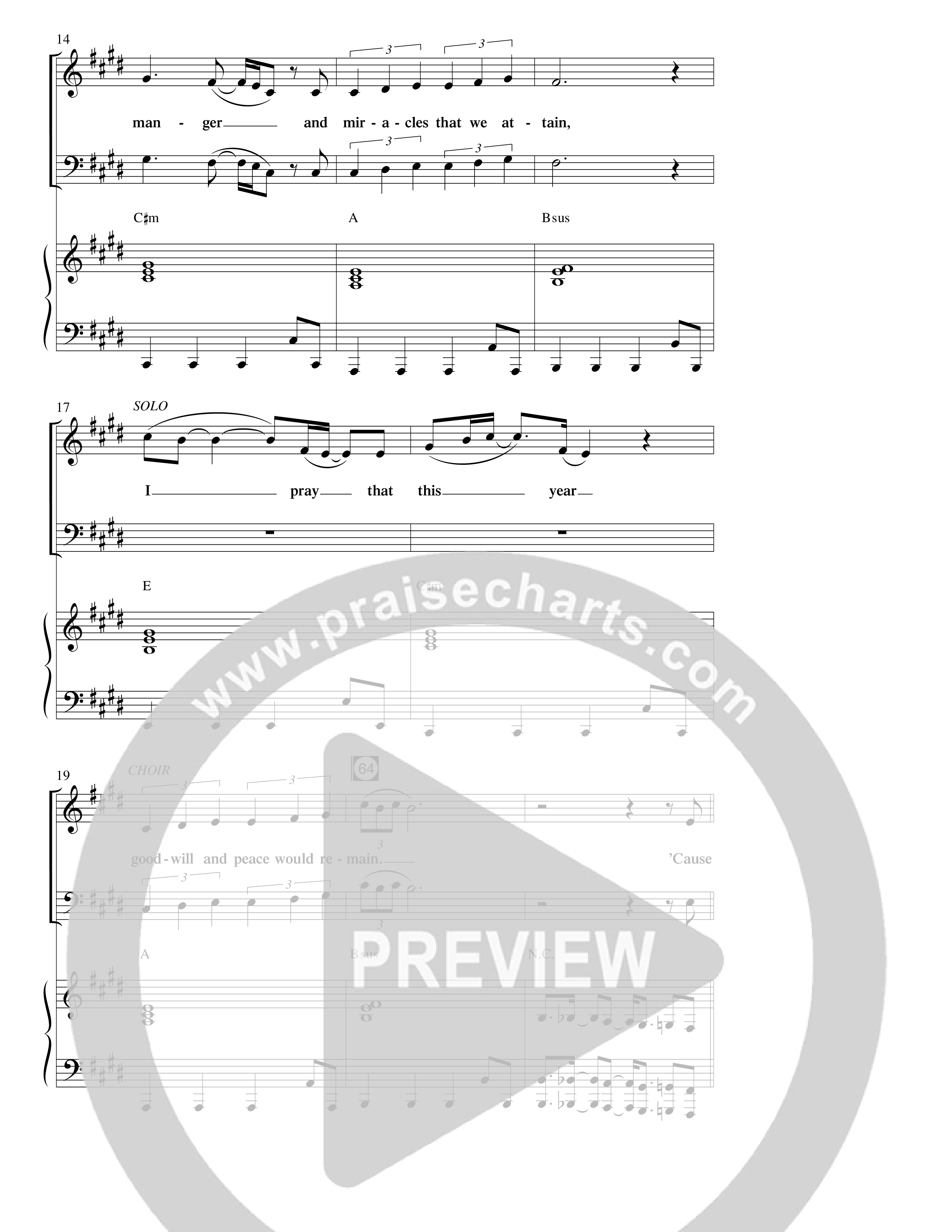 Christmas Conversation ( 11 Song Choral Collection) Song 11 (Piano SATB) (Word Music Choral / Arr. Steven Taylor)