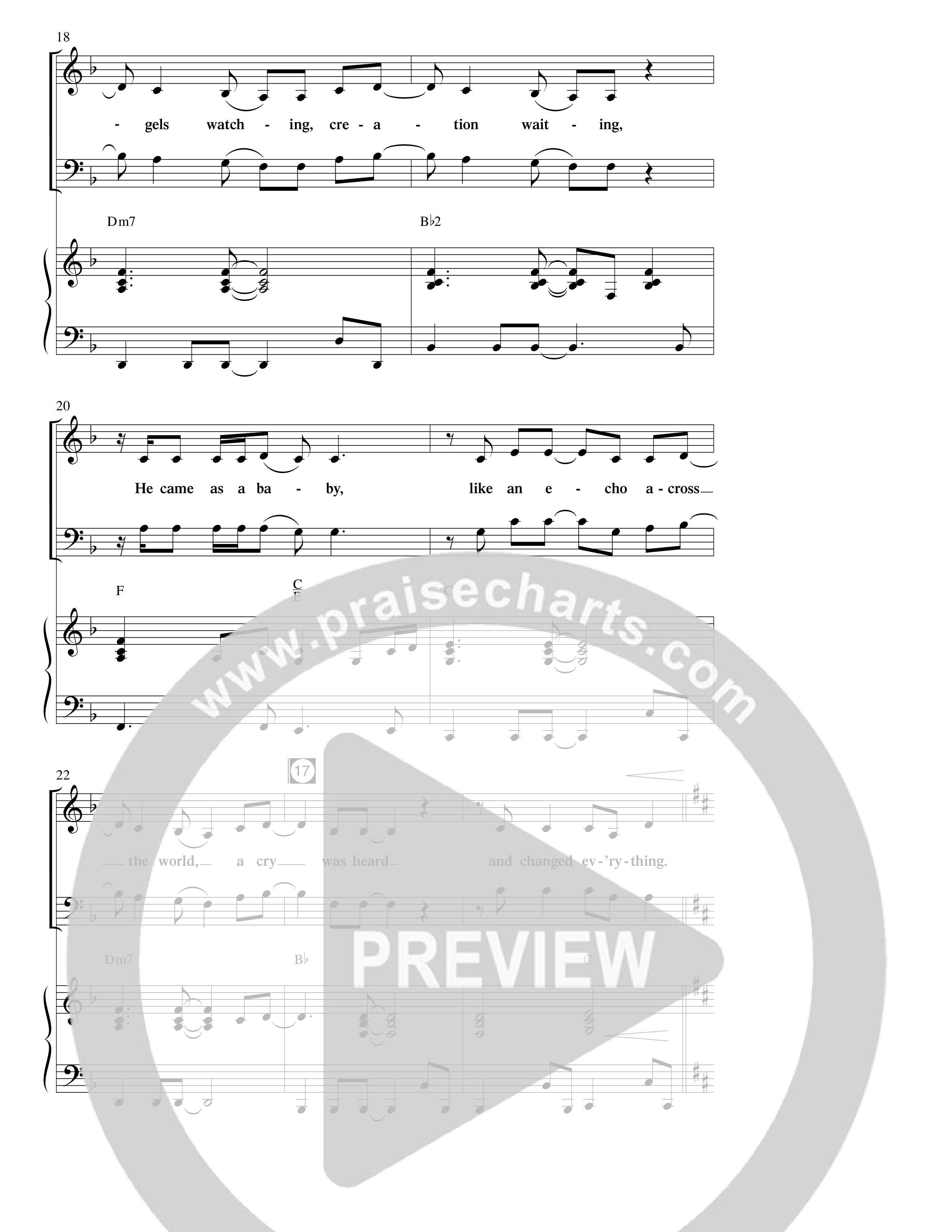 Christmas Conversation ( 11 Song Choral Collection) Song 3 (Piano SATB) (Word Music Choral / Arr. Steven Taylor)