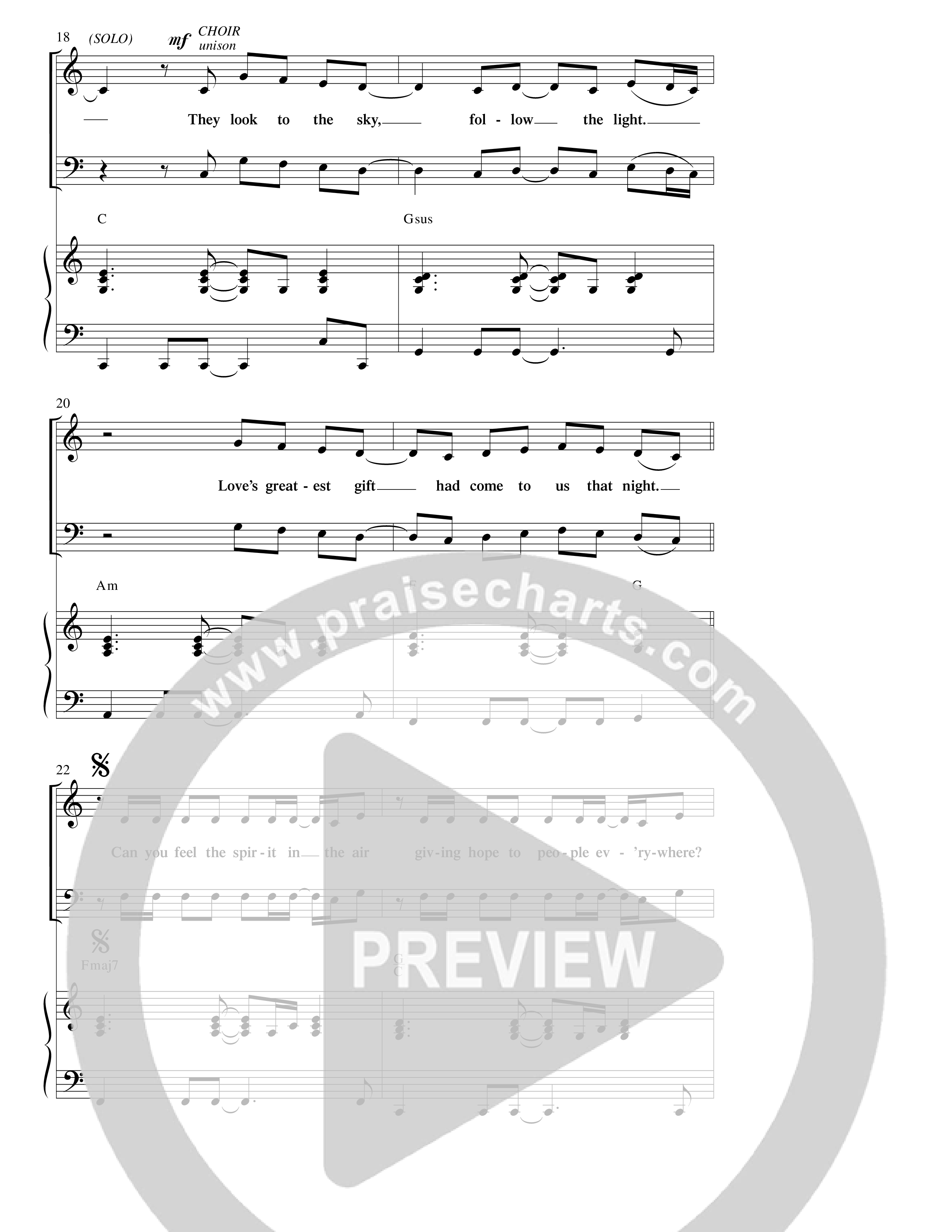 Christmas Conversation ( 11 Song Choral Collection) Song 5 (Piano SATB) (Word Music Choral / Arr. Steven Taylor)