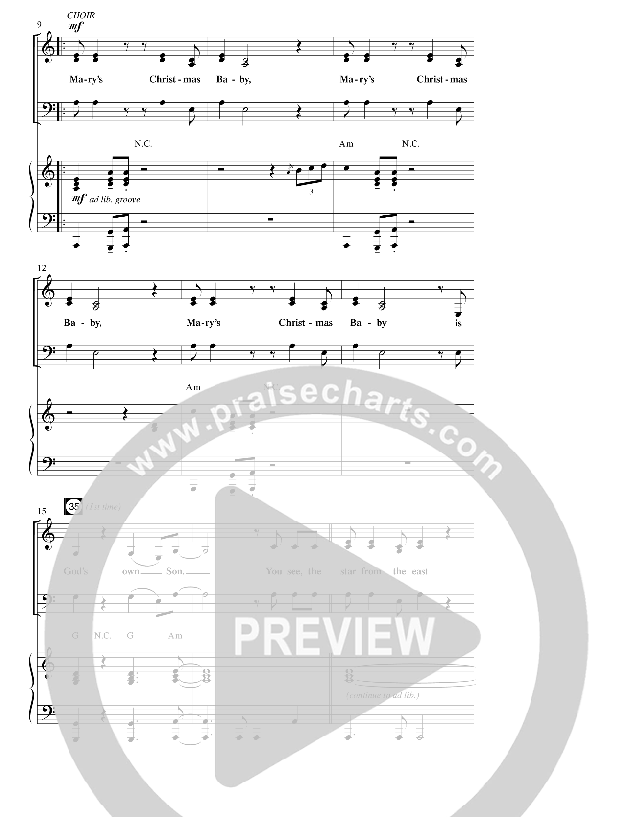 Christmas Conversation ( 11 Song Choral Collection) Song 6 (Piano SATB) (Word Music Choral / Arr. Steven Taylor)