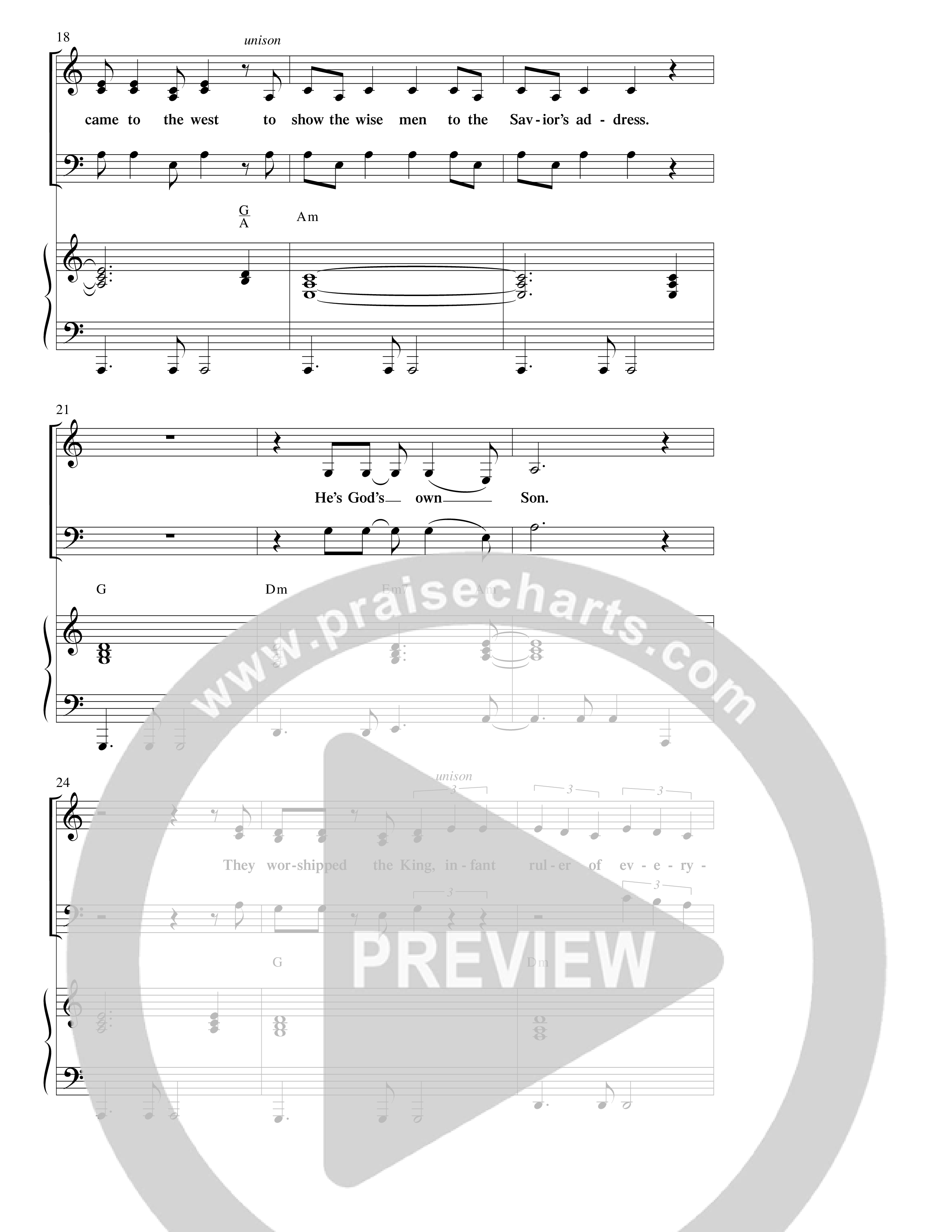 Christmas Conversation ( 11 Song Choral Collection) Song 6 (Piano SATB) (Word Music Choral / Arr. Steven Taylor)