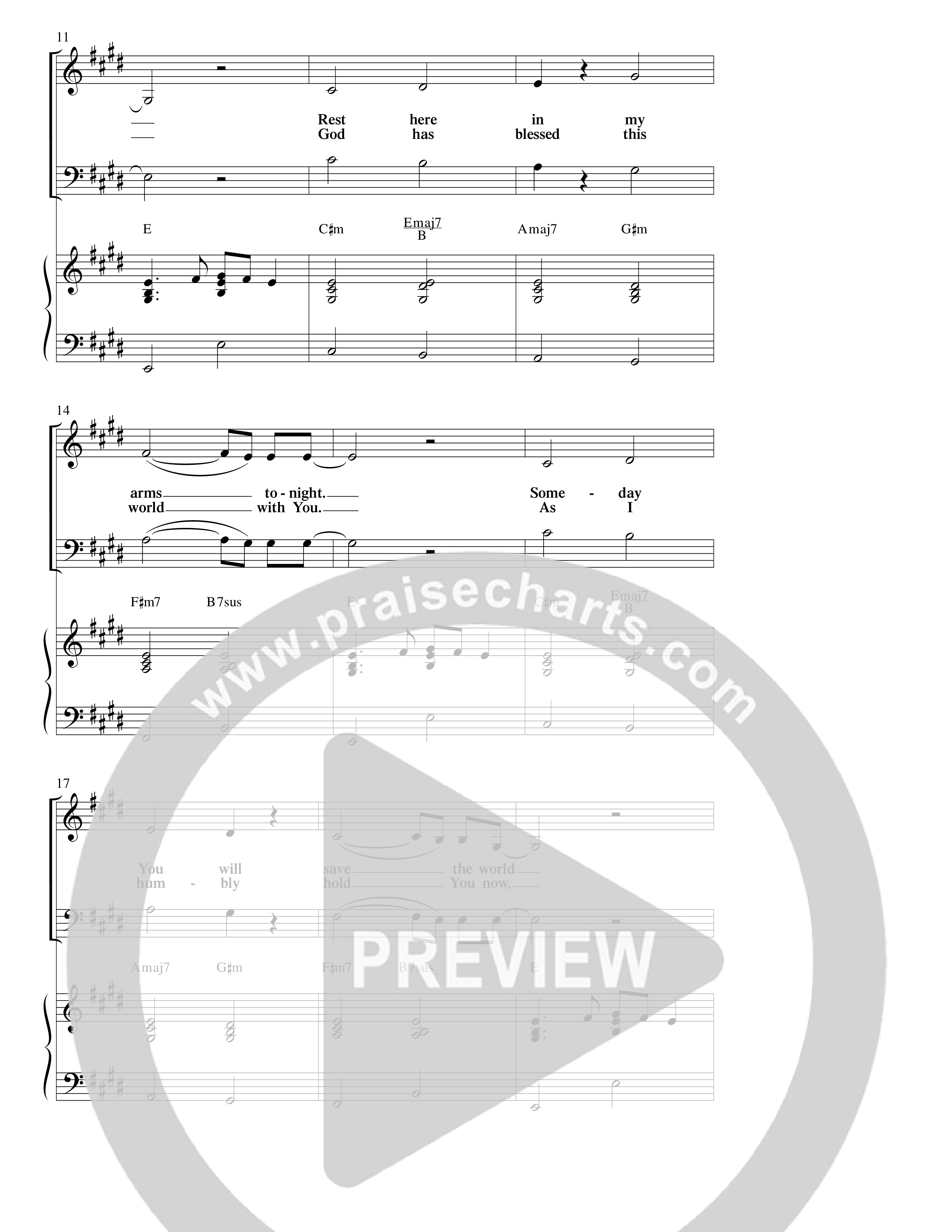 Christmas Conversation ( 11 Song Choral Collection) Song 7 (Piano SATB) (Word Music Choral / Arr. Steven Taylor)