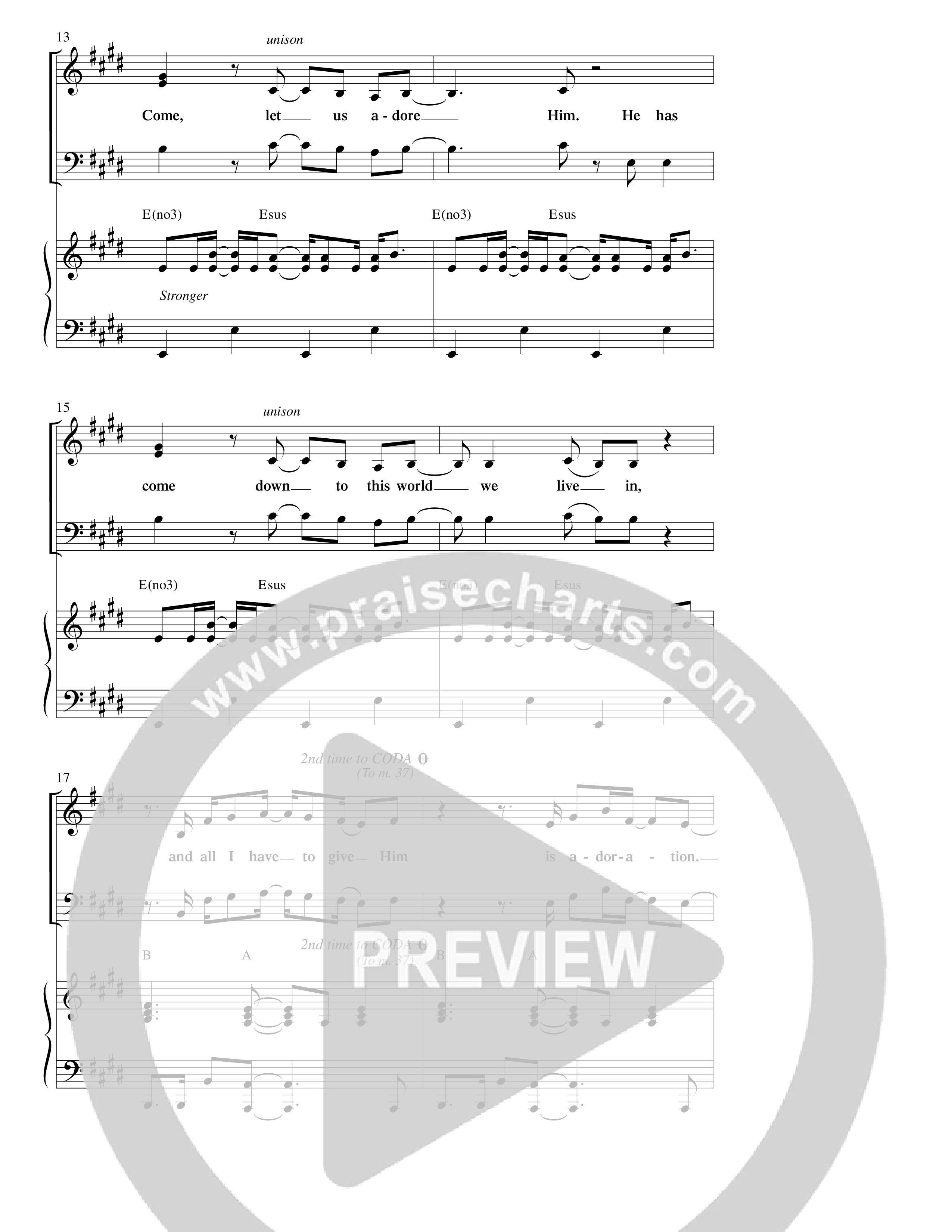 Christmas Conversation ( 11 Song Choral Collection) Song 8 (Piano SATB) (Word Music Choral / Arr. Steven Taylor)