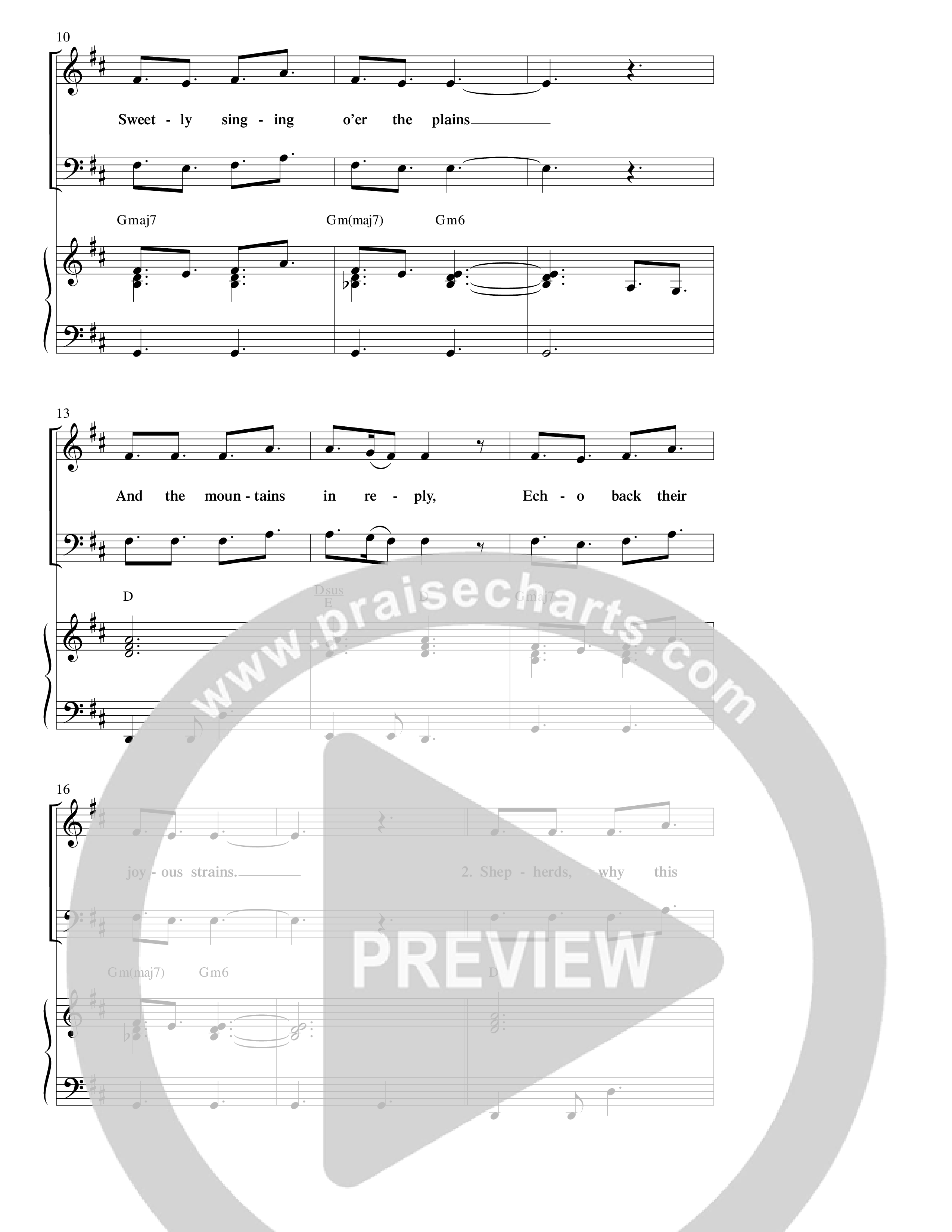 Christmas Conversation ( 11 Song Choral Collection) Song 9 (Piano SATB) (Word Music Choral / Arr. Steven Taylor)