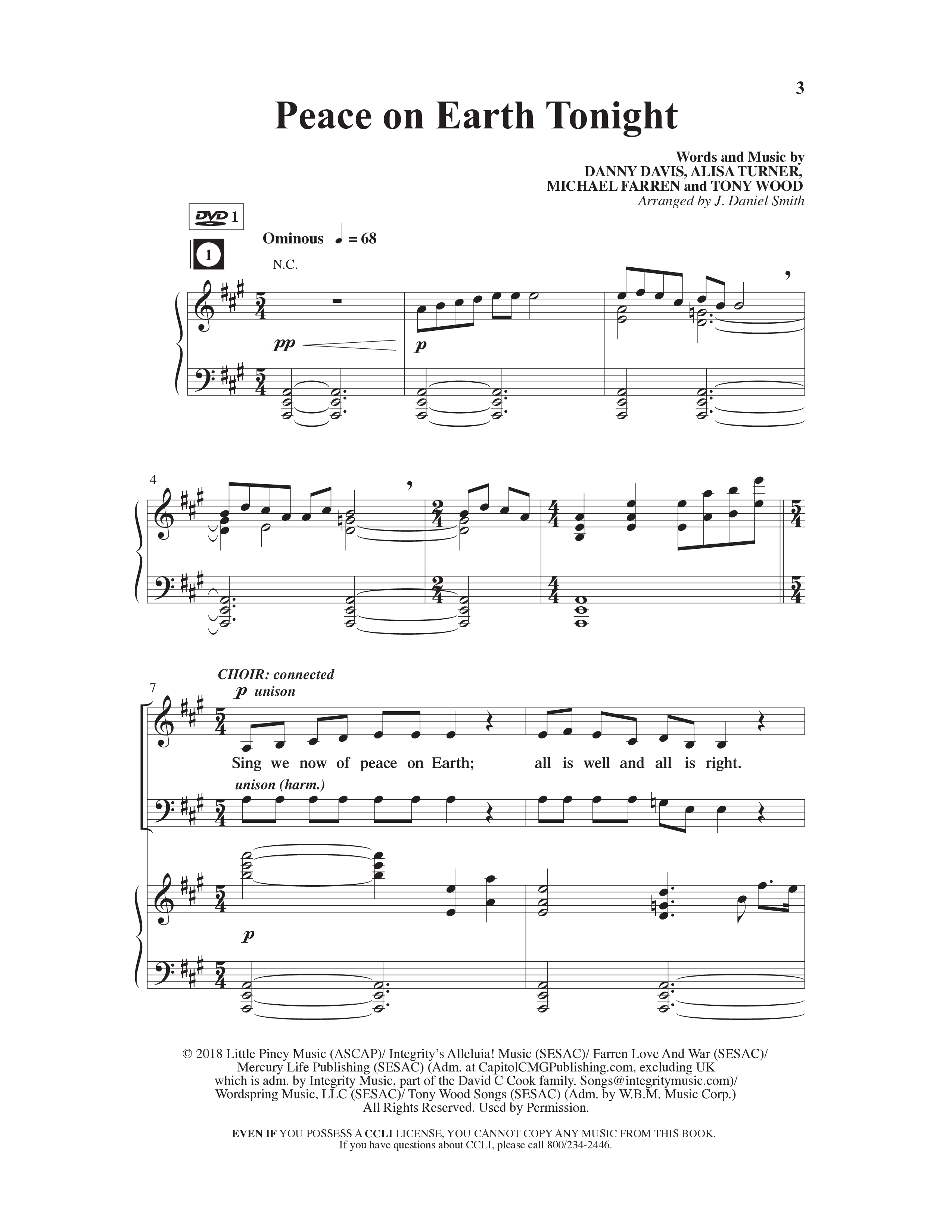 Christmas Is Calling (9 Song Choral Collection) Choral Book (Word Music Choral / Arr. J. Daniel Smith)