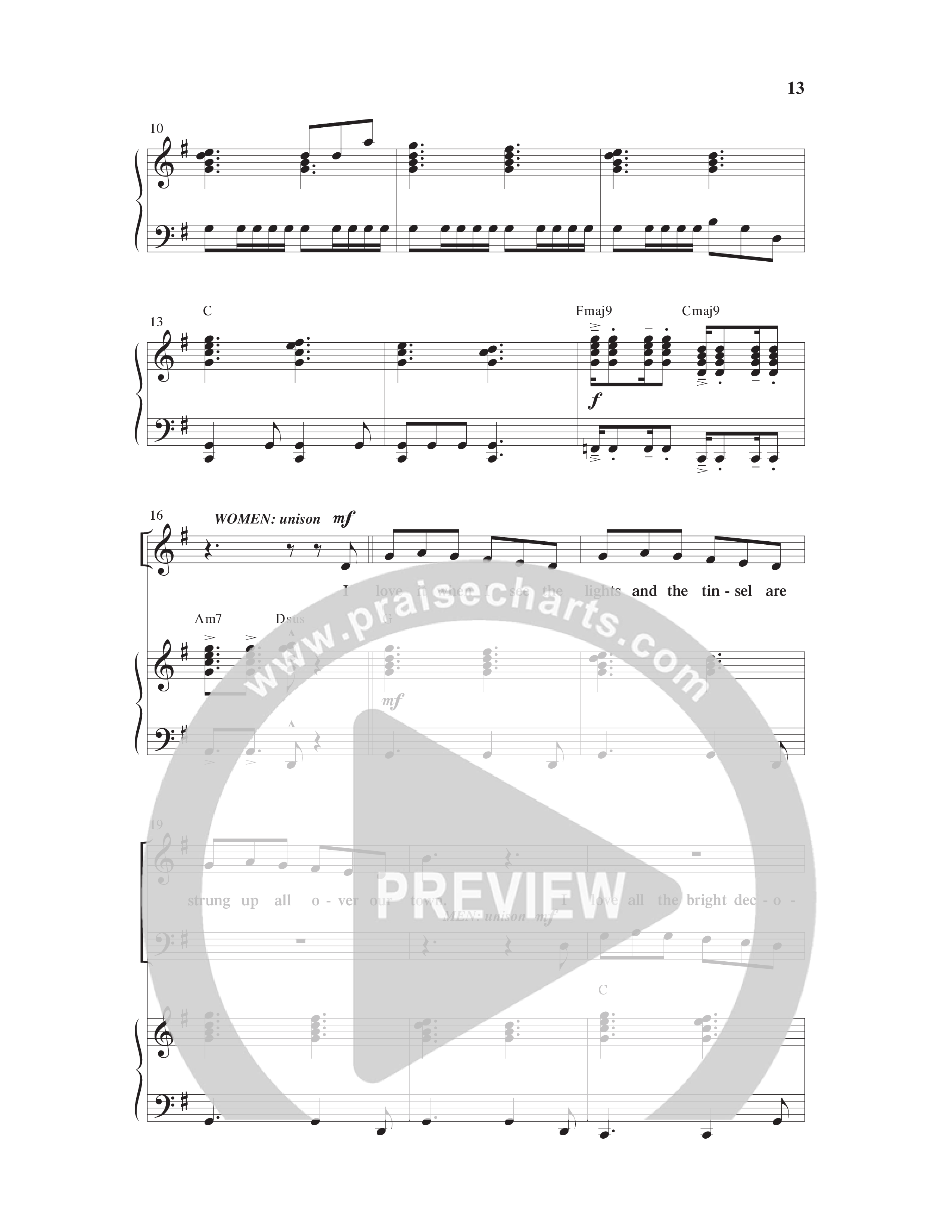 Christmas Is Calling (9 Song Choral Collection) Song 2 (Piano SATB) (Word Music Choral / Arr. J. Daniel Smith)