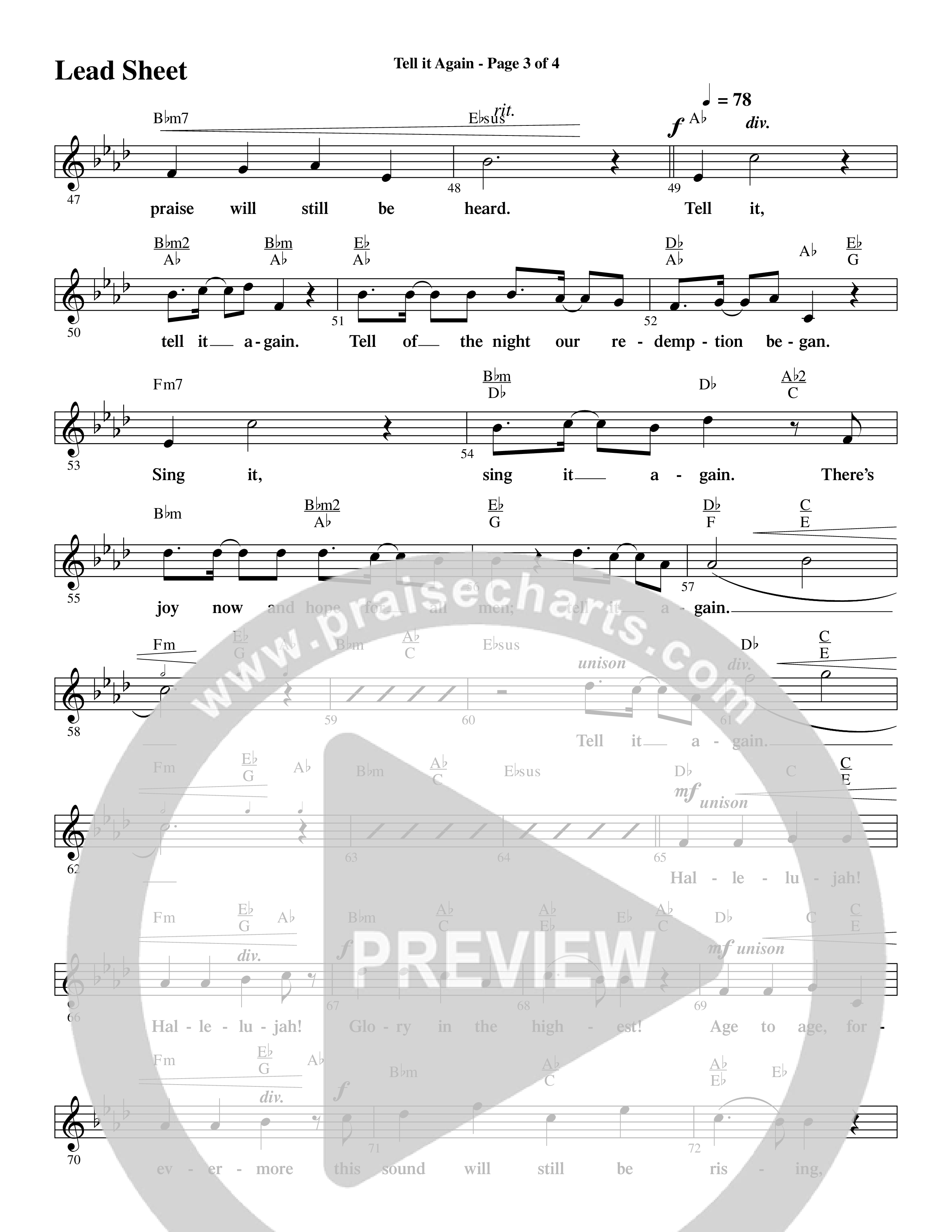 Christmas Is Calling (9 Song Choral Collection) Song 3 (Lead & Chords) (Word Music Choral / Arr. J. Daniel Smith)